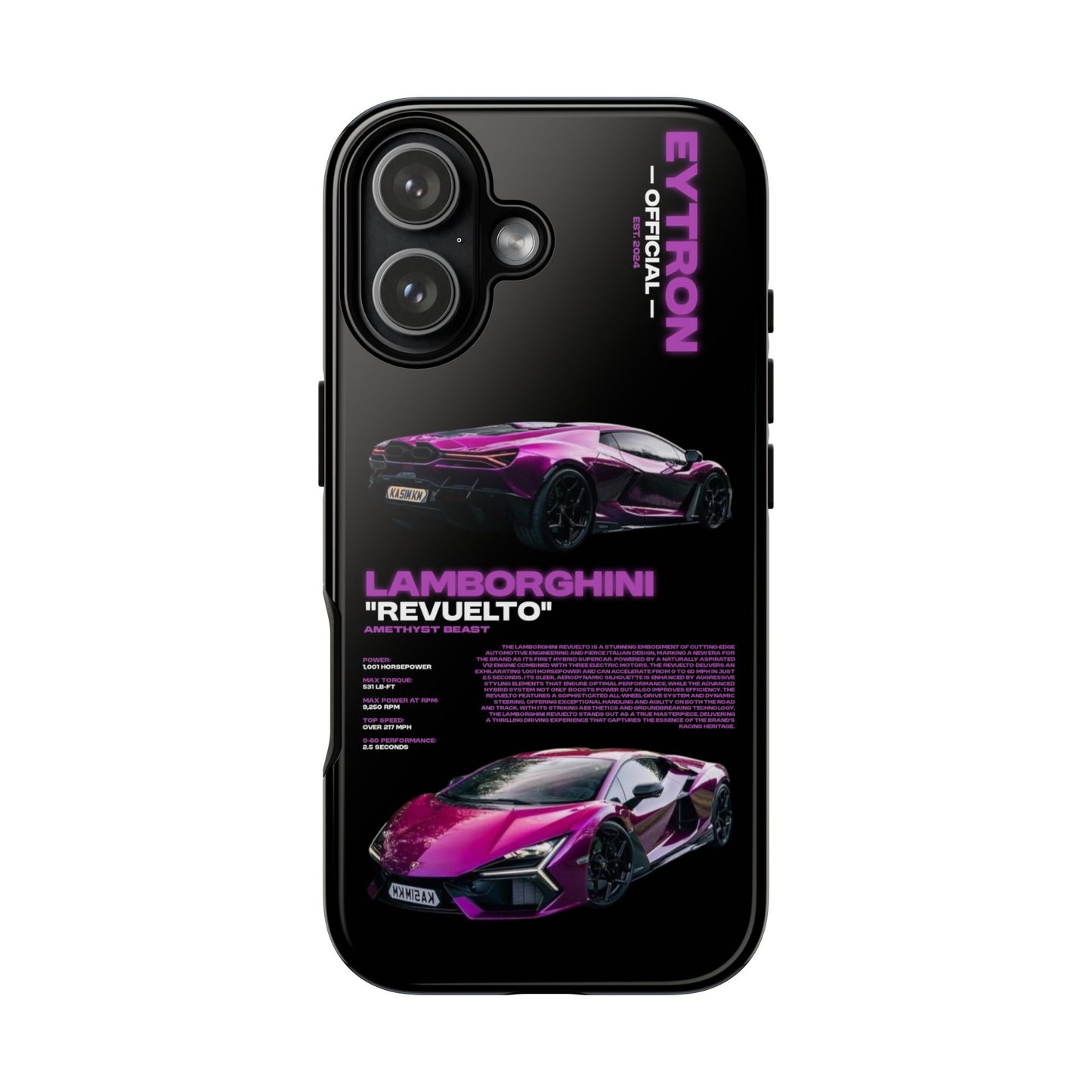"Amethyst Beast" Sturdy Case