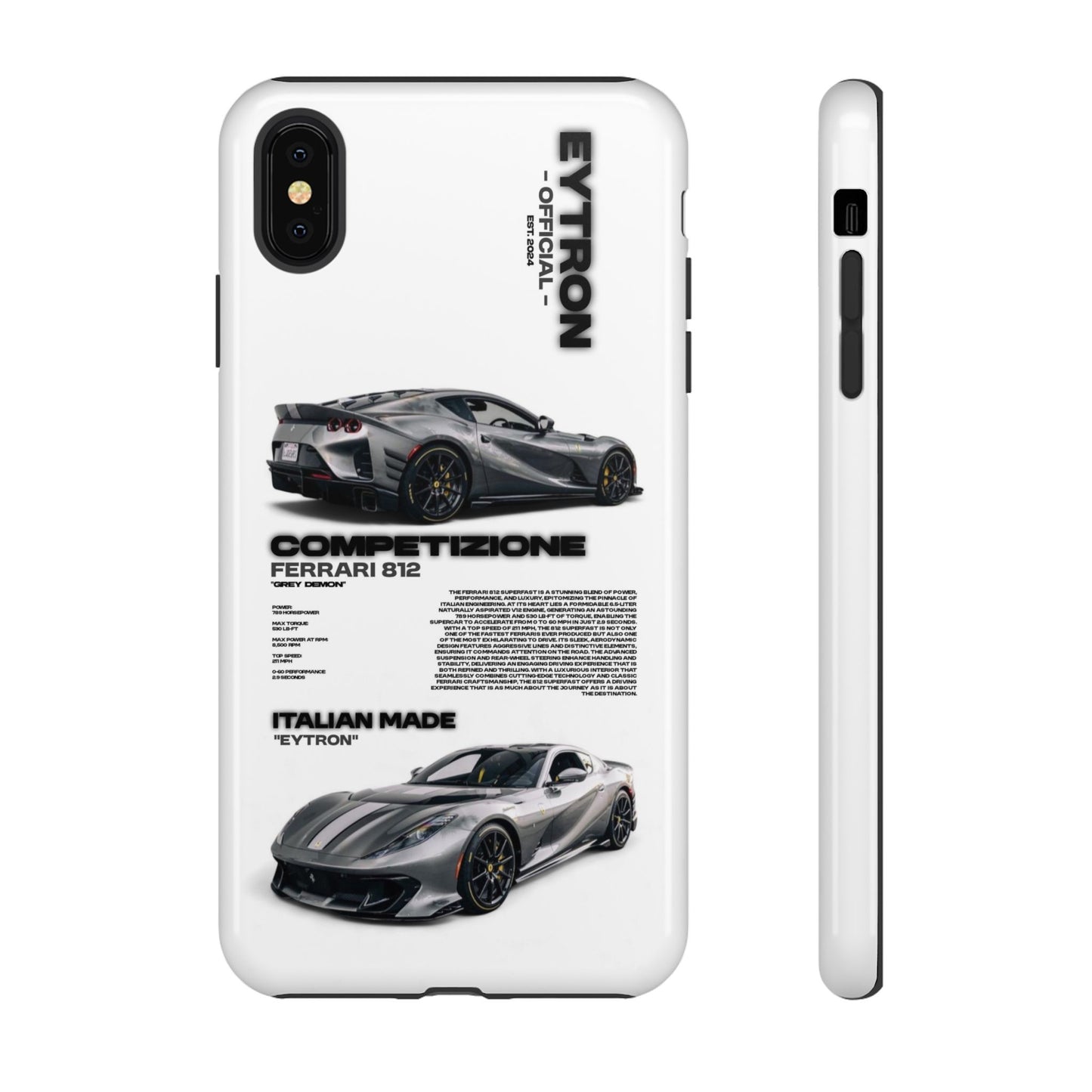 "Grey Demon" Sturdy Case