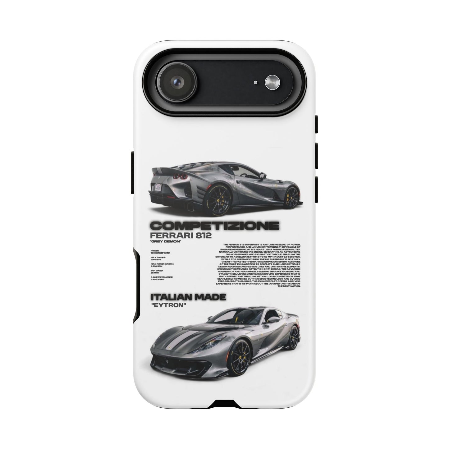 "Grey Demon" Sturdy Case