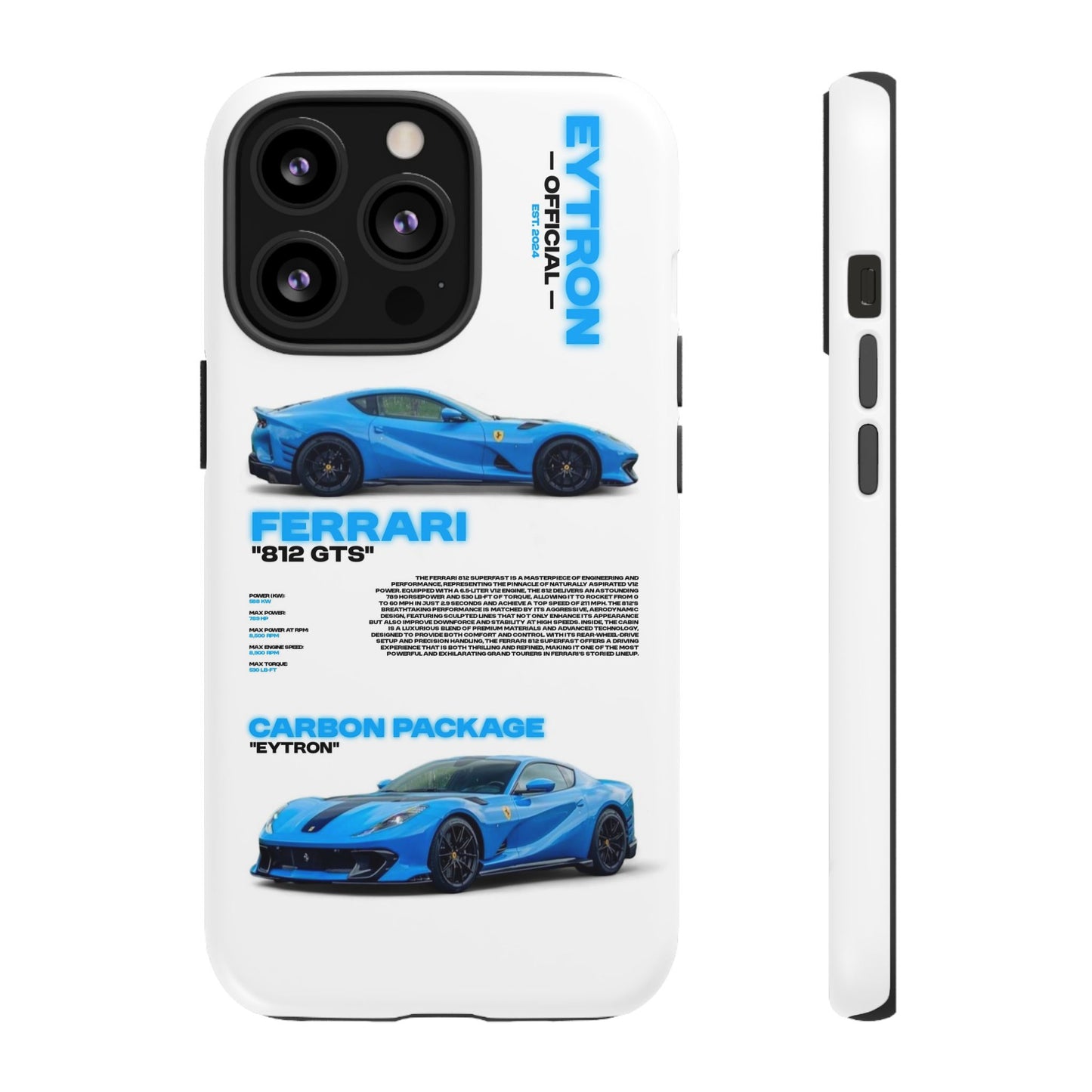 "Azure Bullet" Sturdy Case