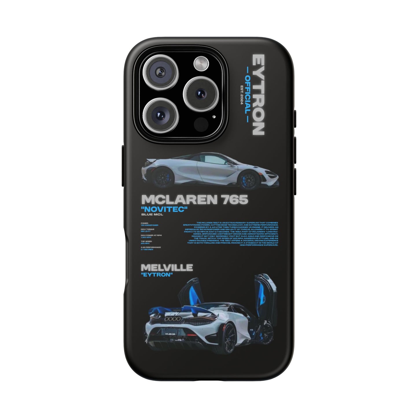 "Blue MCL" Sturdy Case