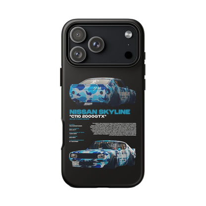 "Blue Camo Bape" Sturdy Case