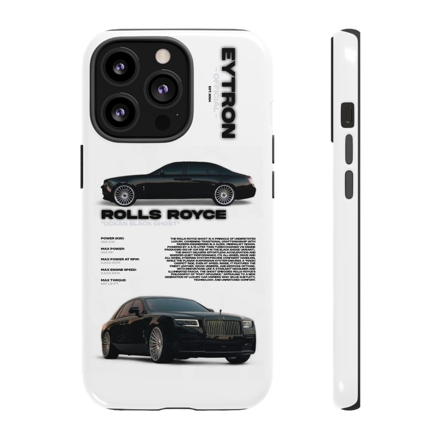 "Ocean Black Ghost" Sturdy Case