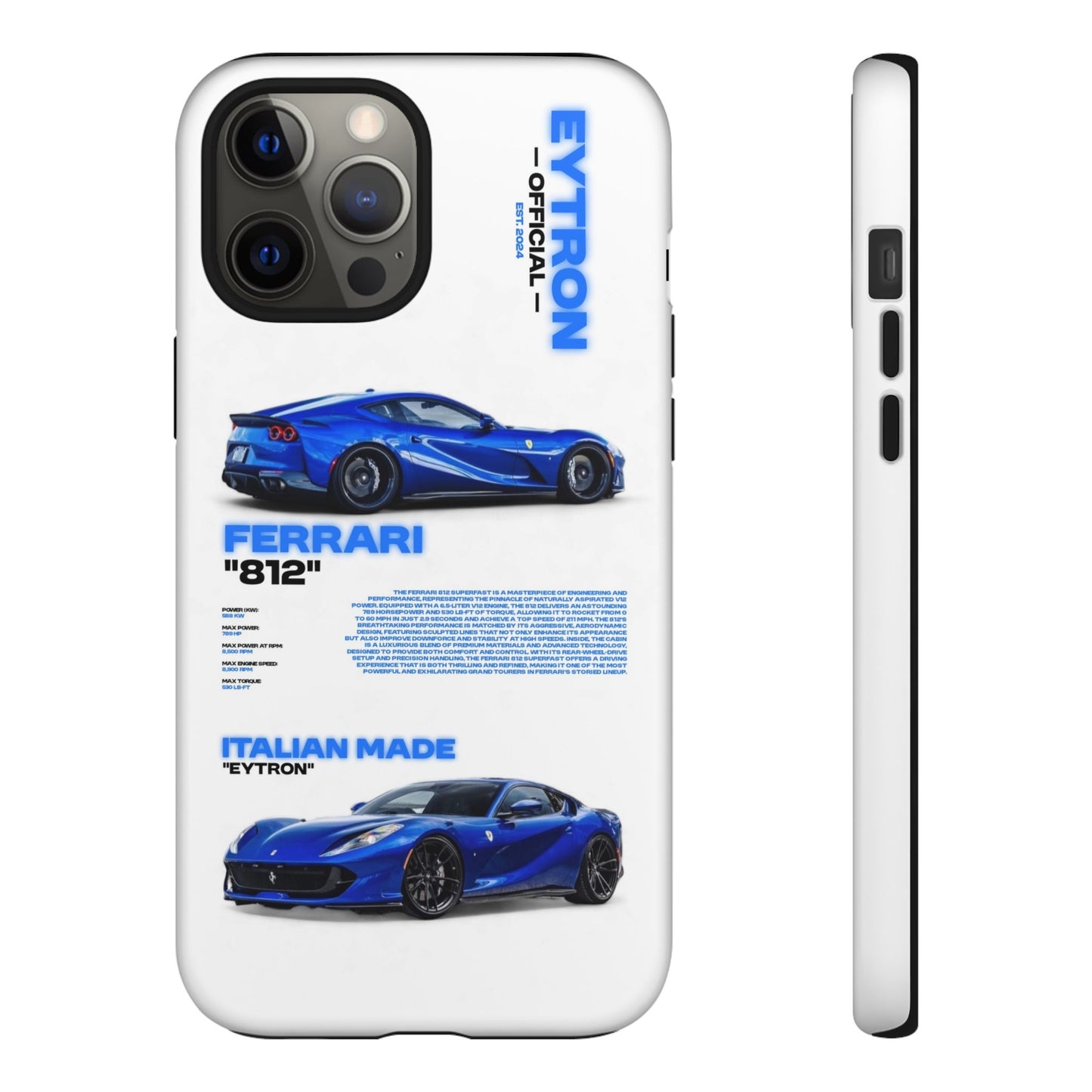 "Blue Thunder" Sturdy Case