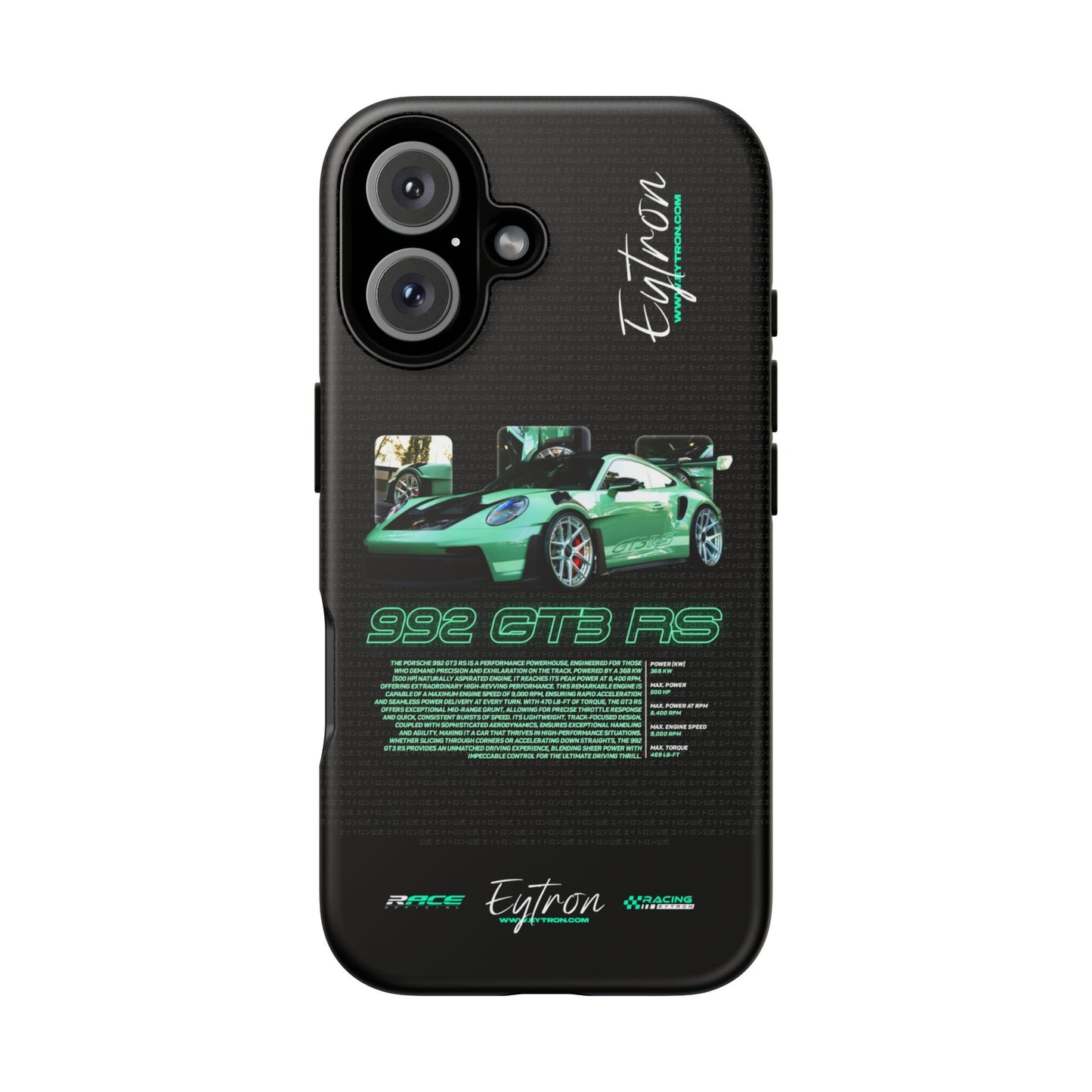 "992 GT3 RS" Premium Case
