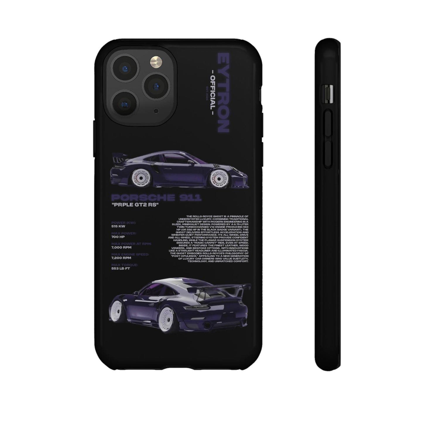 "PRPLE GT2 RS" Sturdy Case
