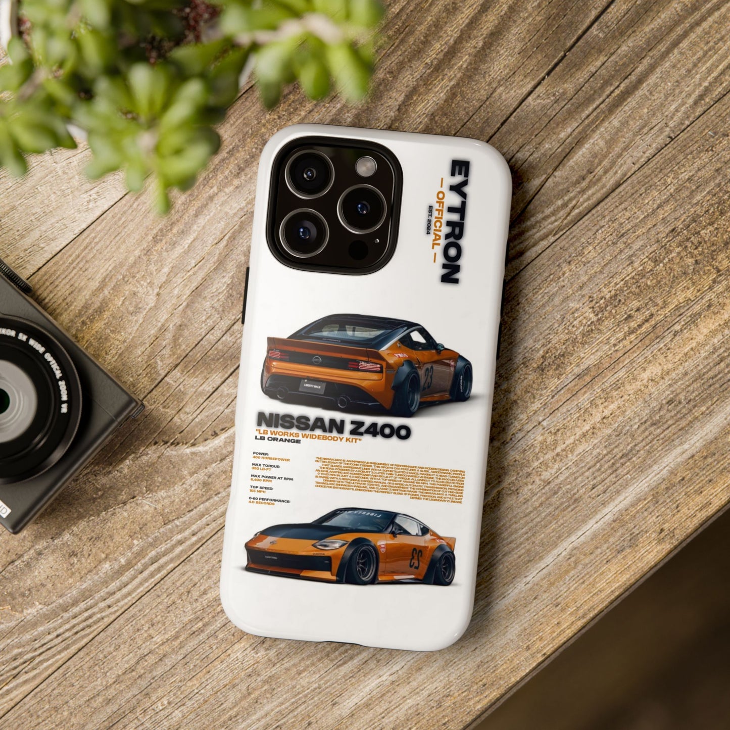 "LB Orange" Sturdy Case