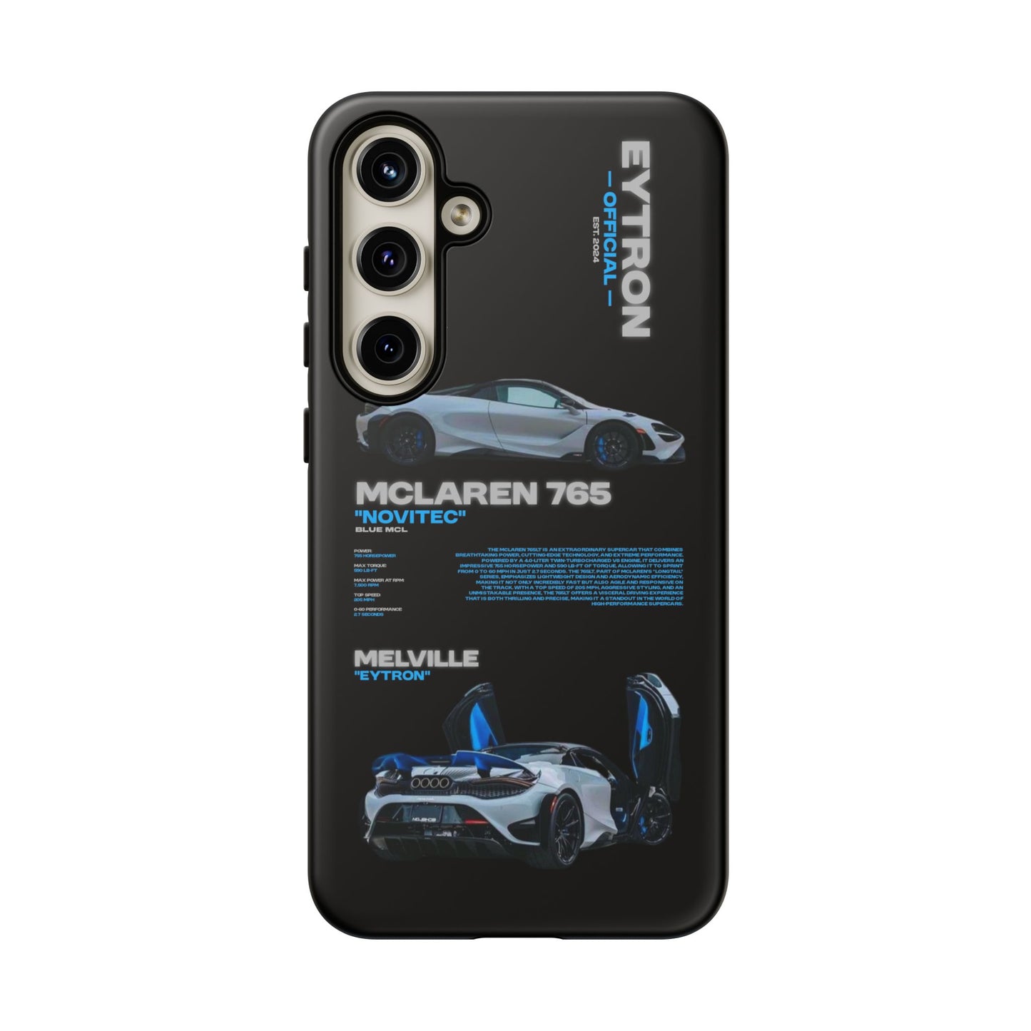 "Blue MCL" Sturdy Case