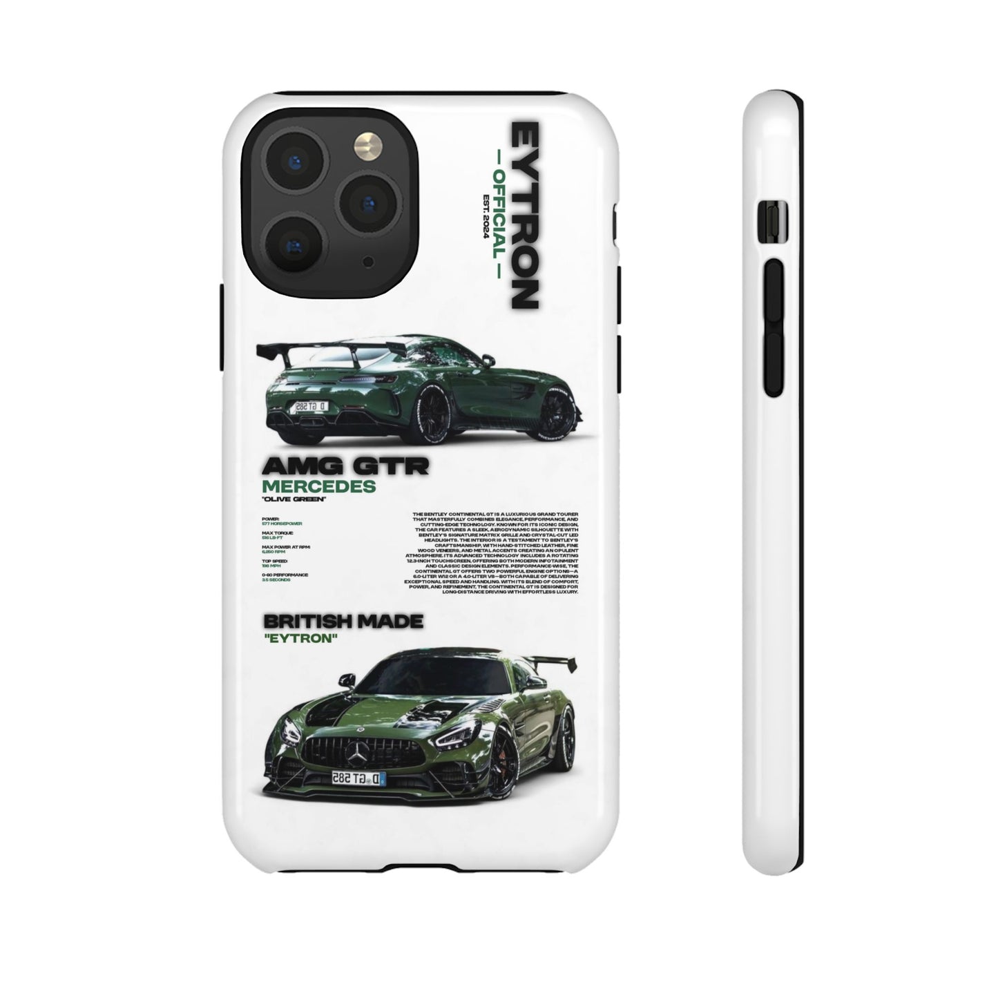 "Olive Green" Sturdy Case