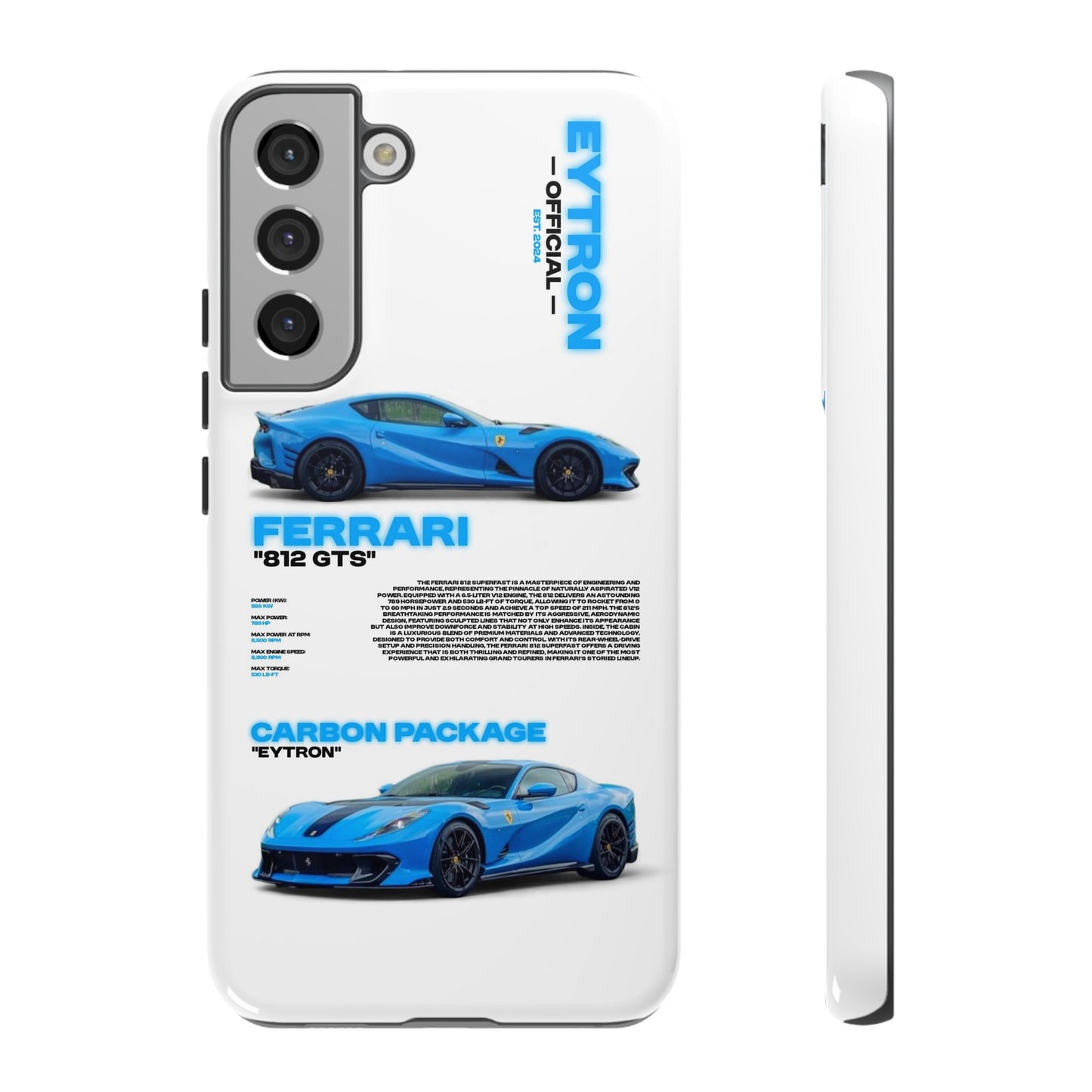"Azure Bullet" Sturdy Case