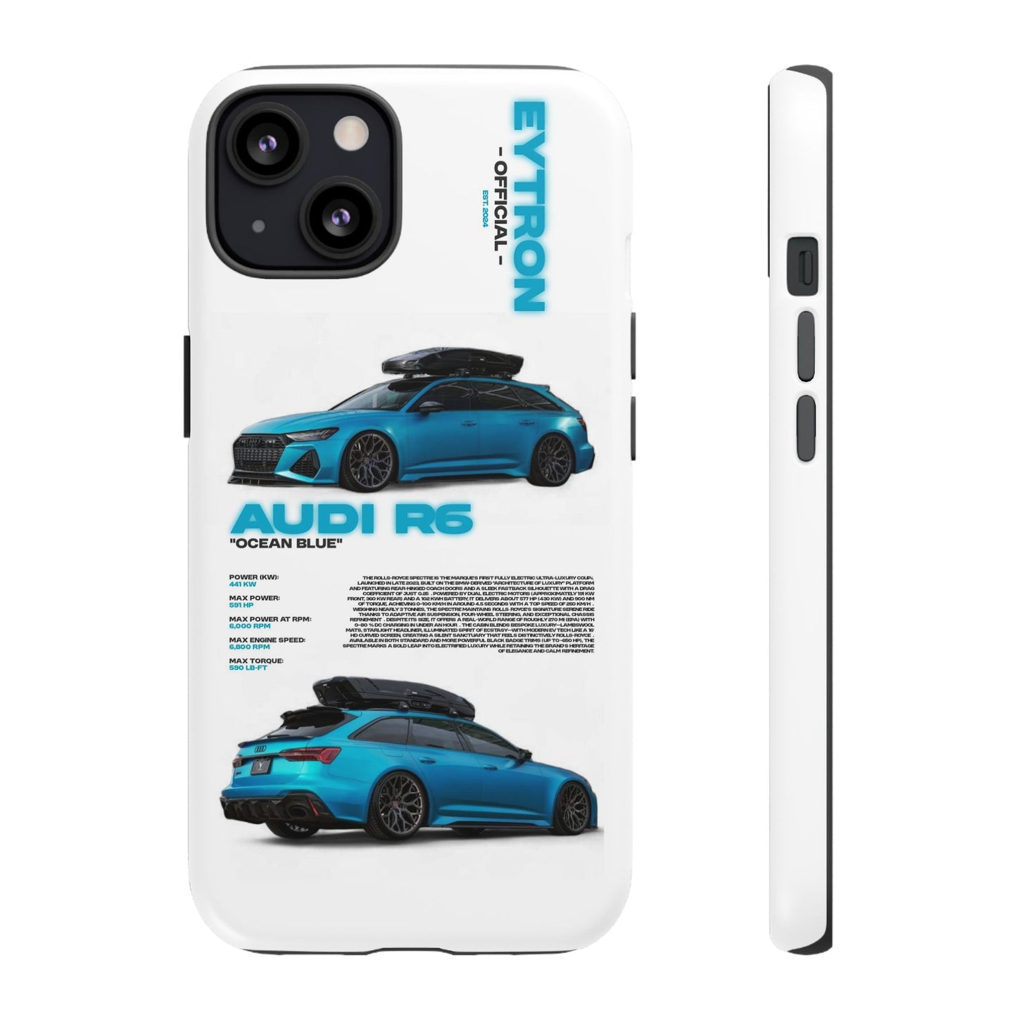 "Ocean Blue R6" Sturdy Case