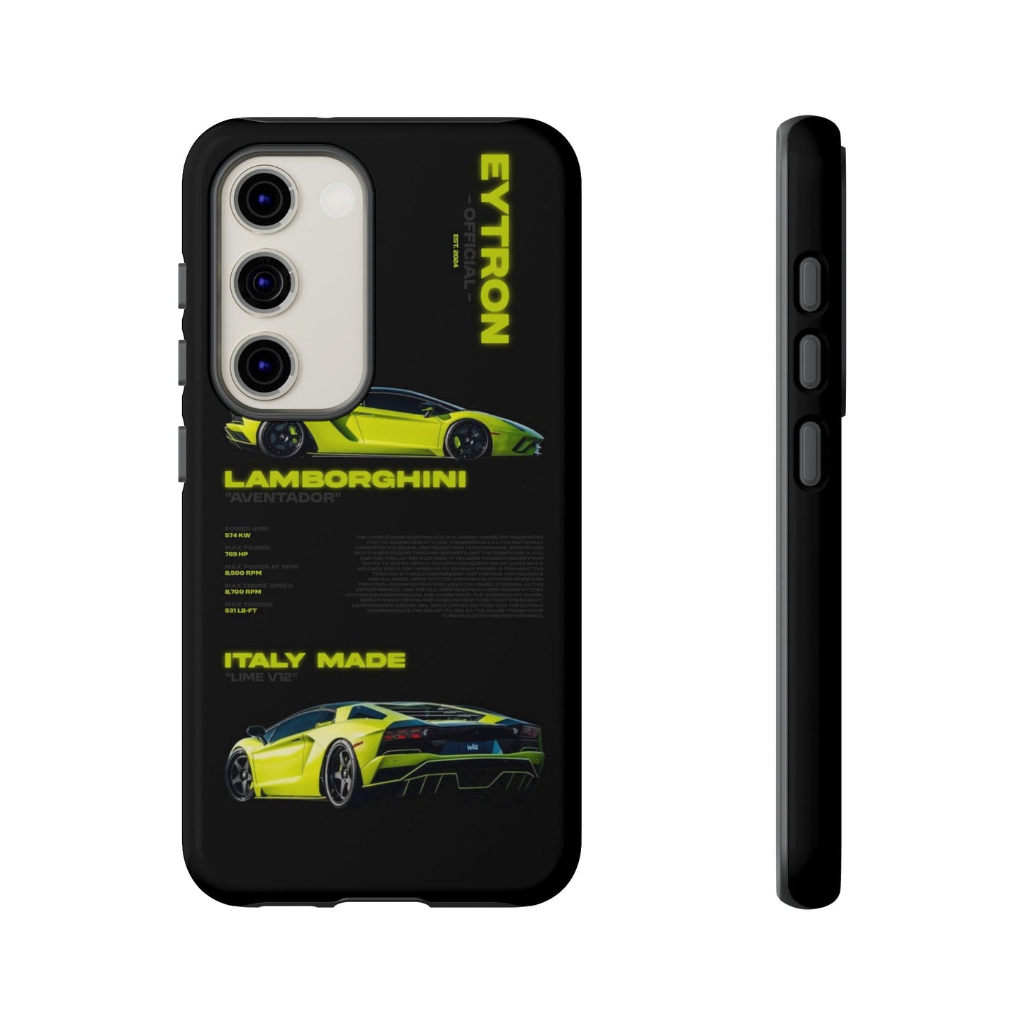 "Lime Bull" Sturdy Case