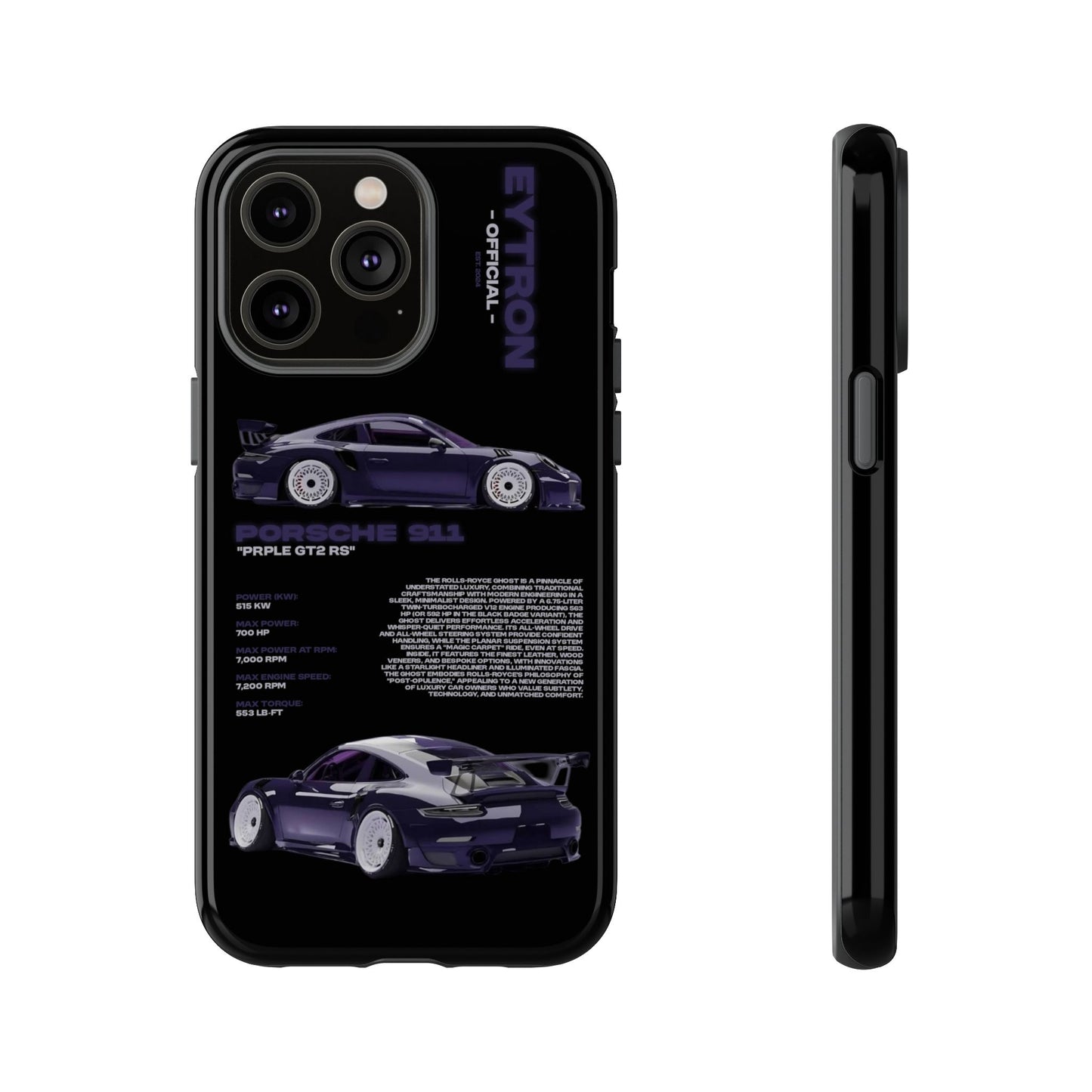 "PRPLE GT2 RS" Sturdy Case