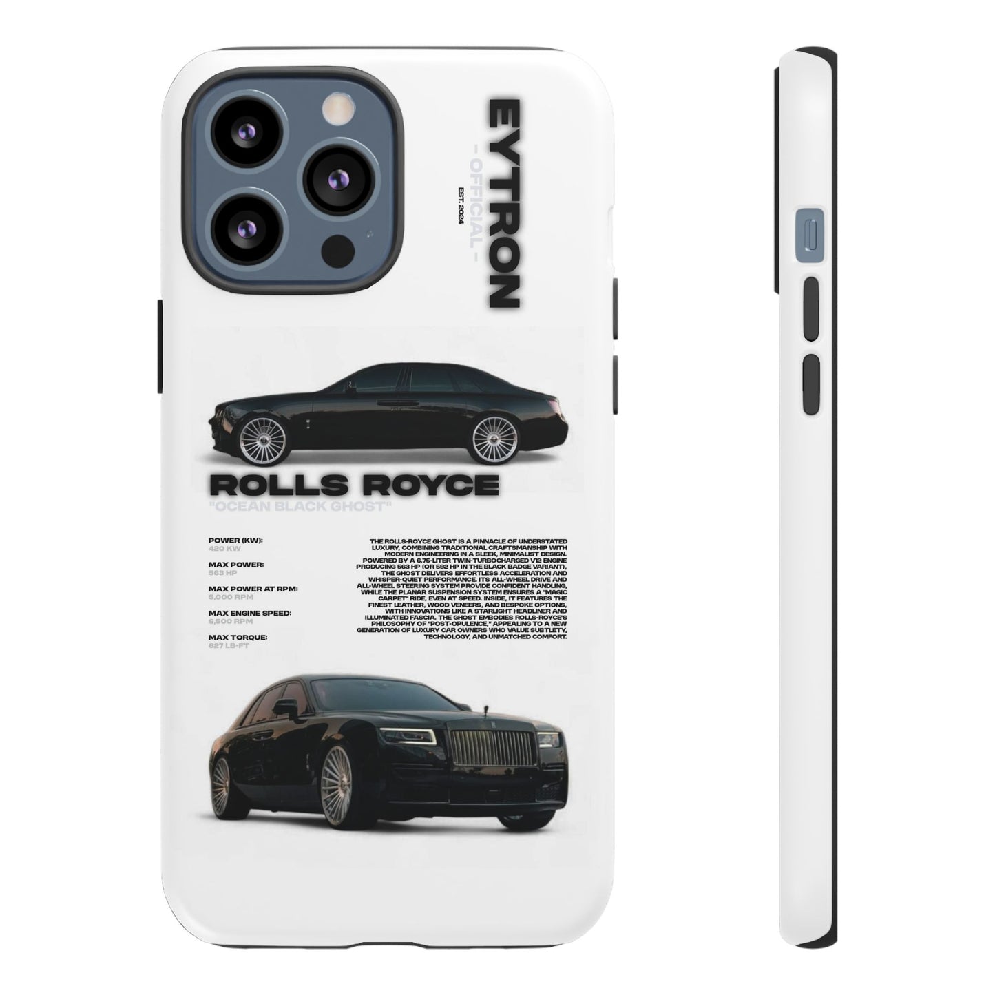 "Ocean Black Ghost" Sturdy Case