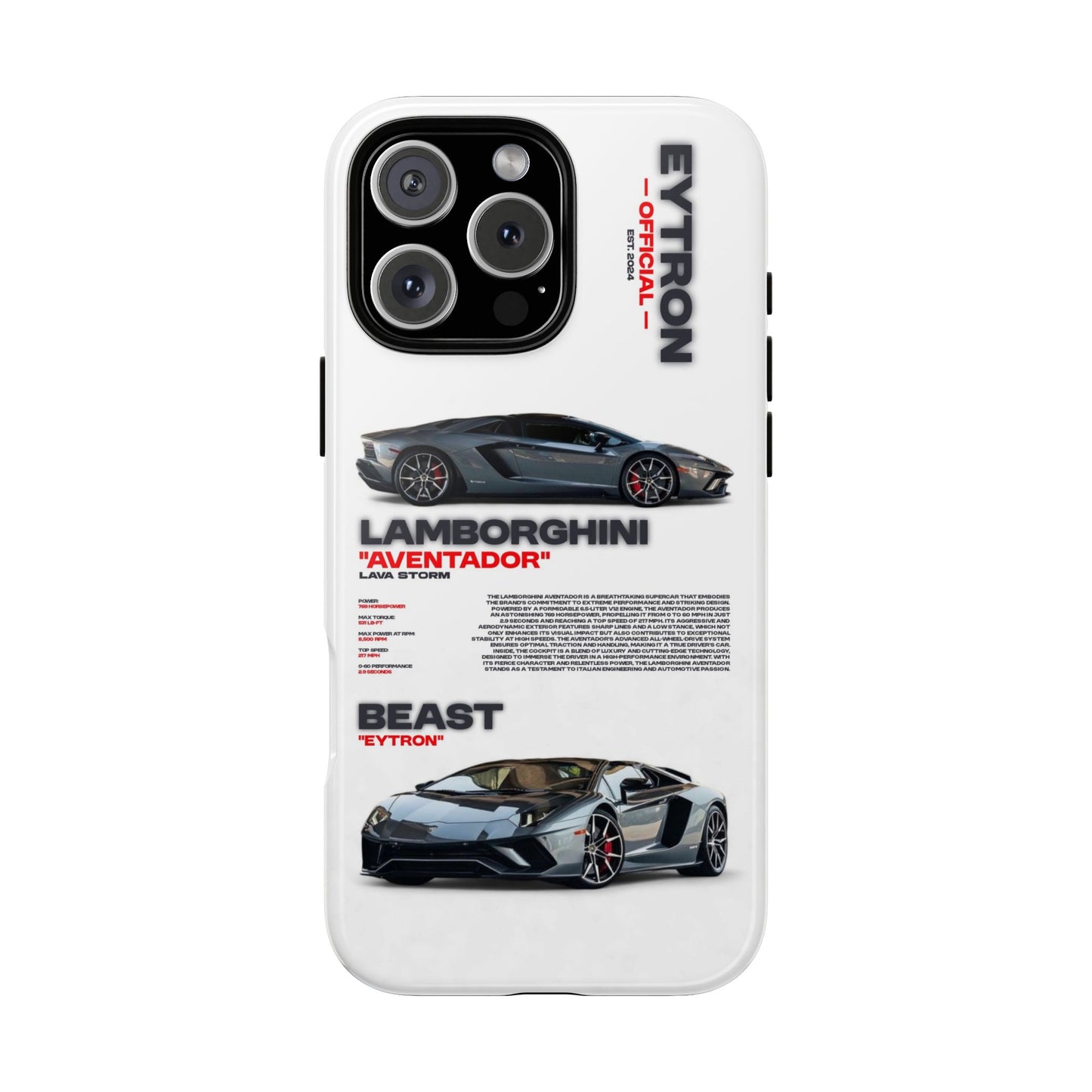 "Lava Storm" Sturdy Case