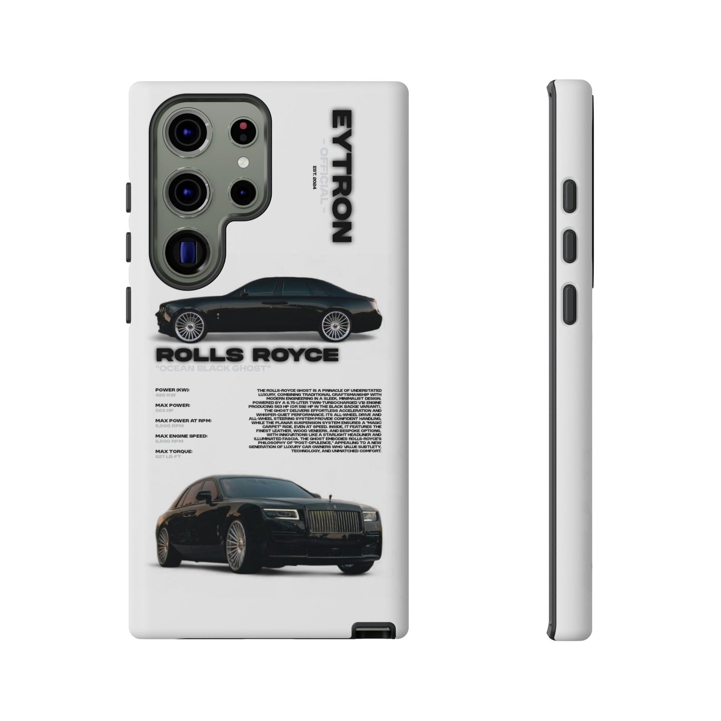 "Ocean Black Ghost" Sturdy Case