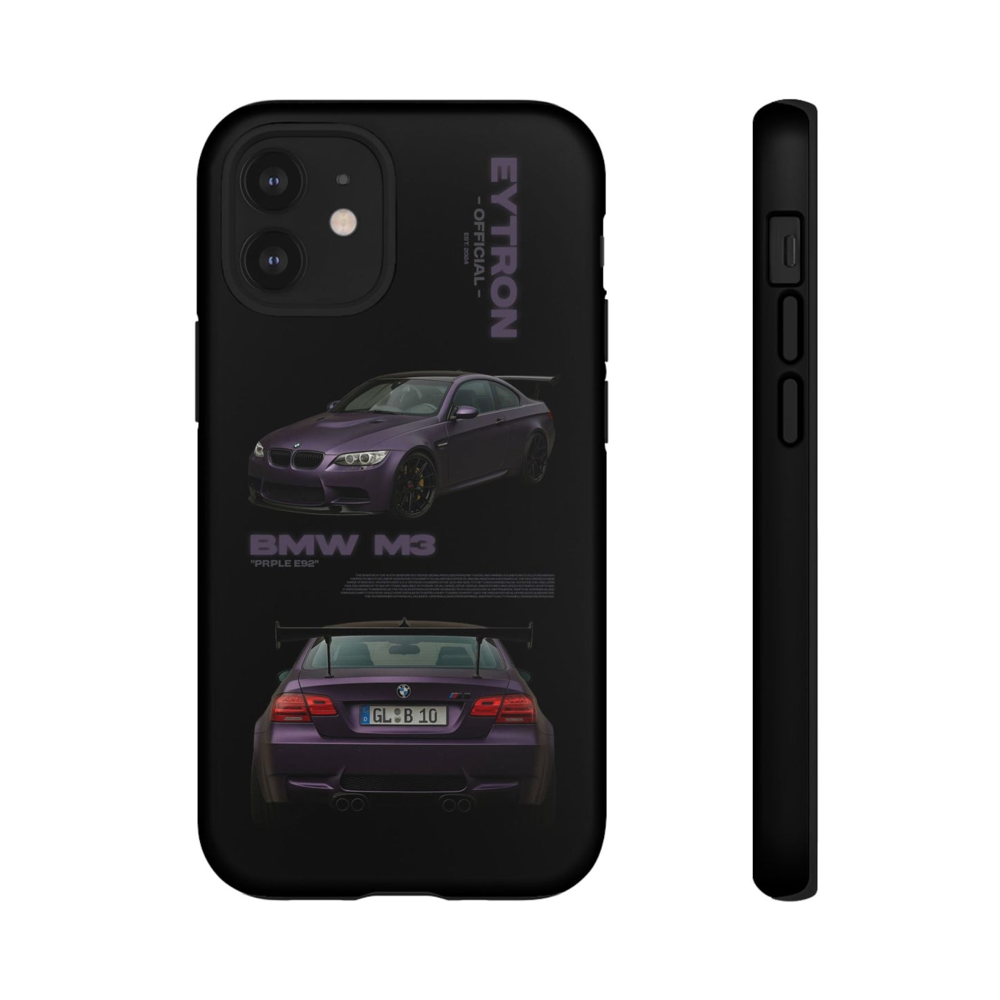 "PRPLE E92" Sturdy Case