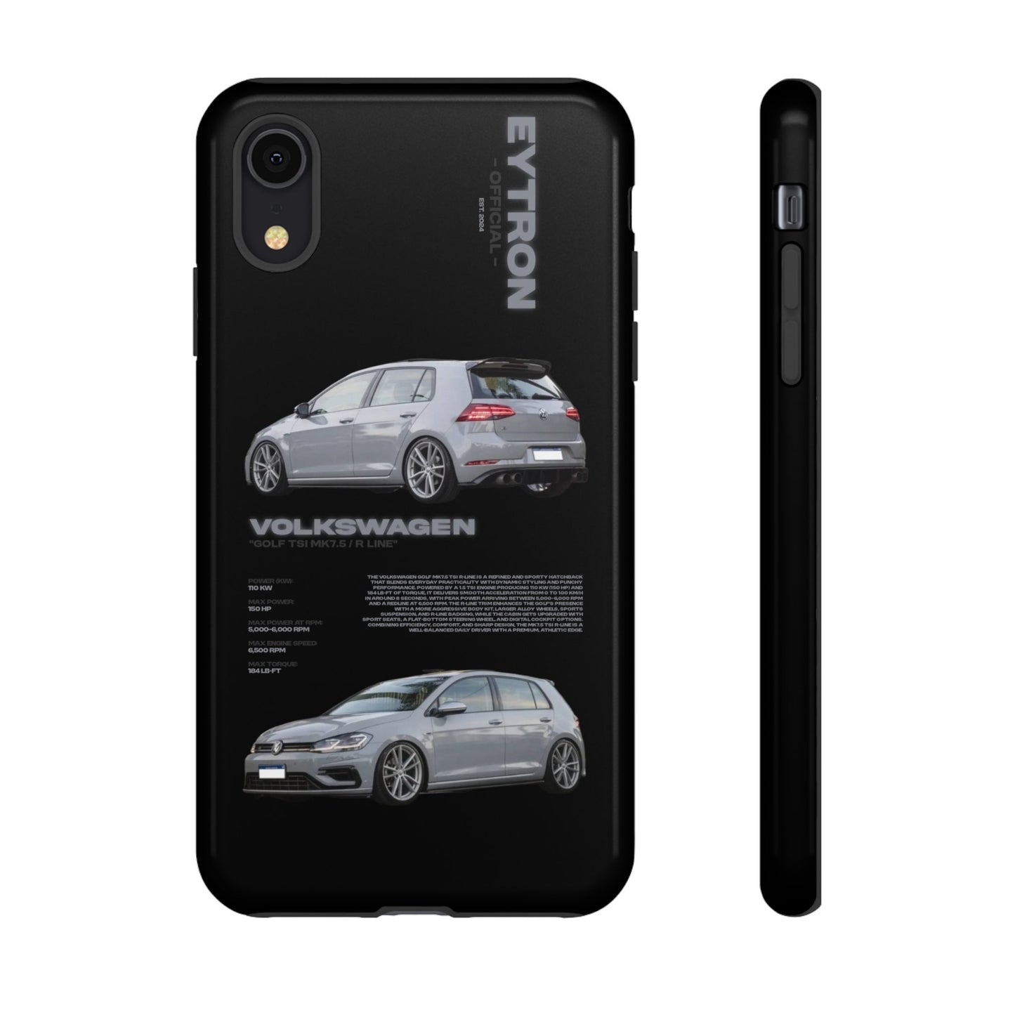 "Golf TSI MK7.5 / R Line" Sturdy Case