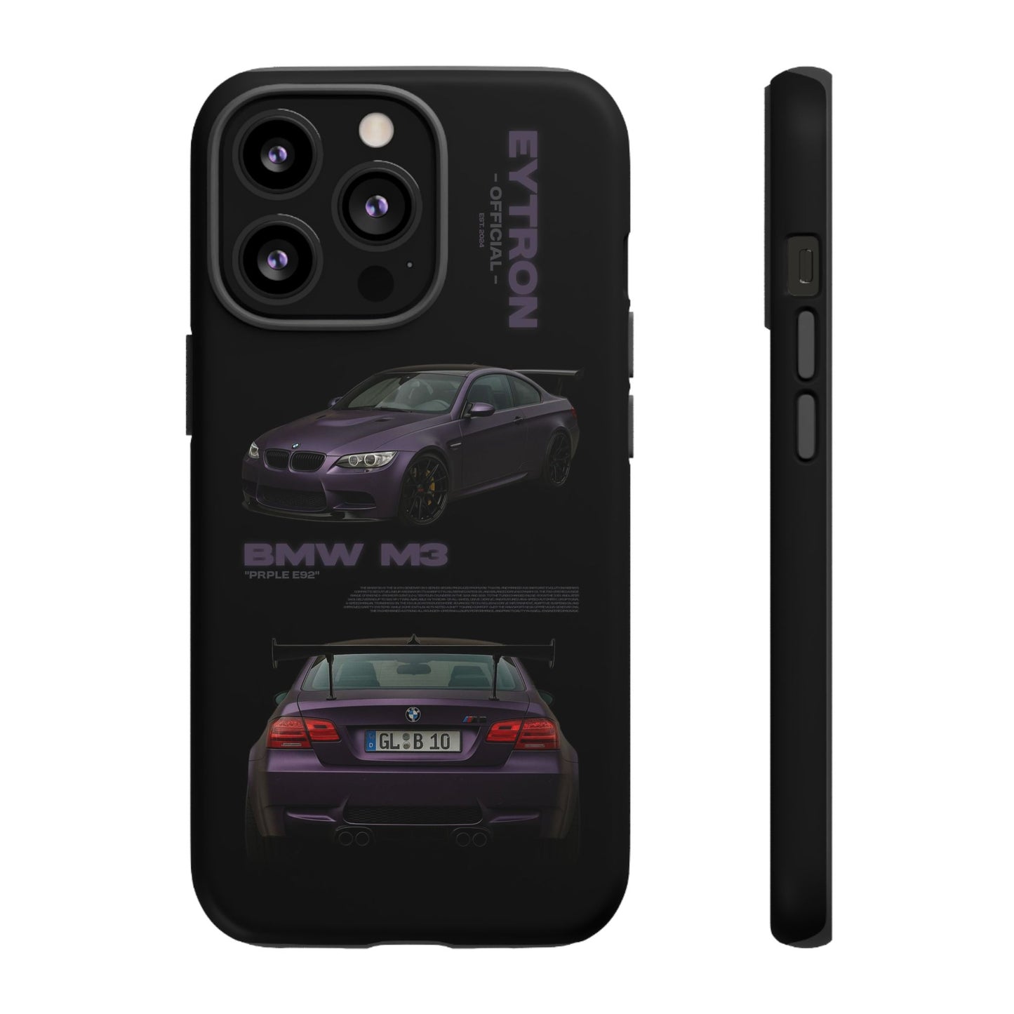 "PRPLE E92" Sturdy Case