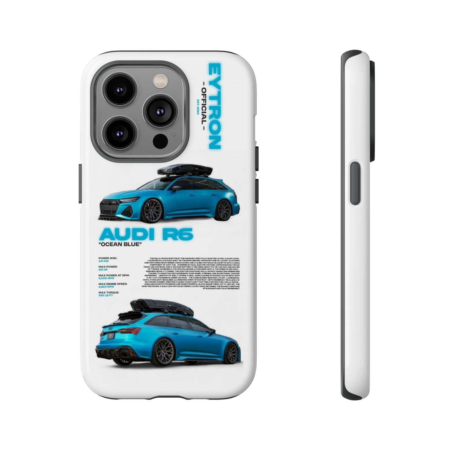 "Ocean Blue R6" Sturdy Case