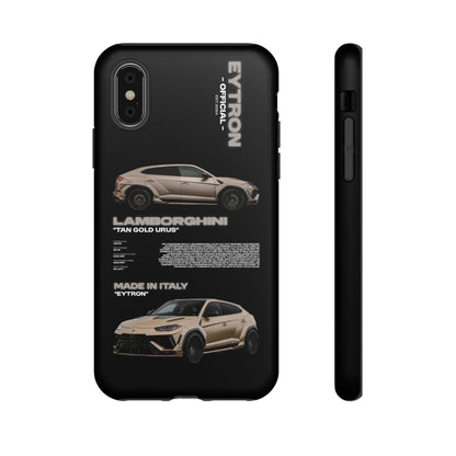 "Tan Gold Urus" Sturdy Case