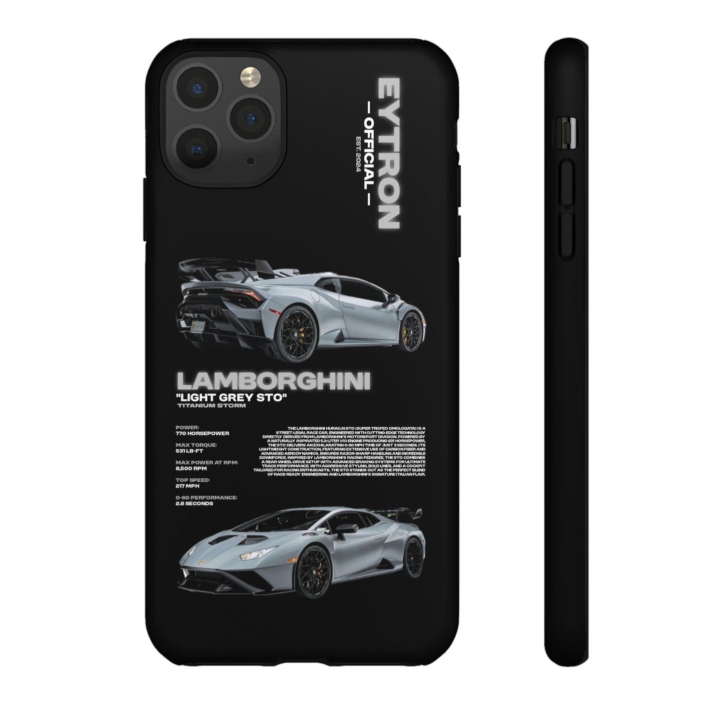 "Titanium Storm" Sturdy Case