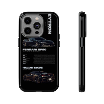 "Satin Black SF90" Sturdy Case