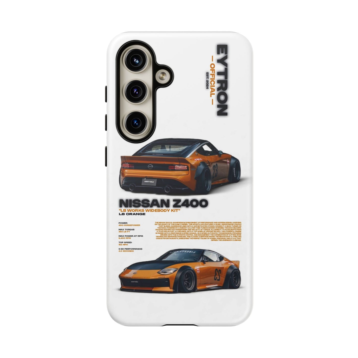 "LB Orange" Sturdy Case