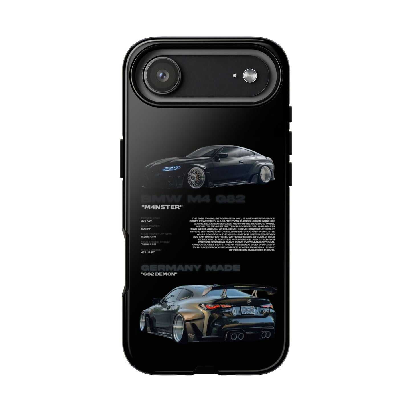 "M4nster" Sturdy Case