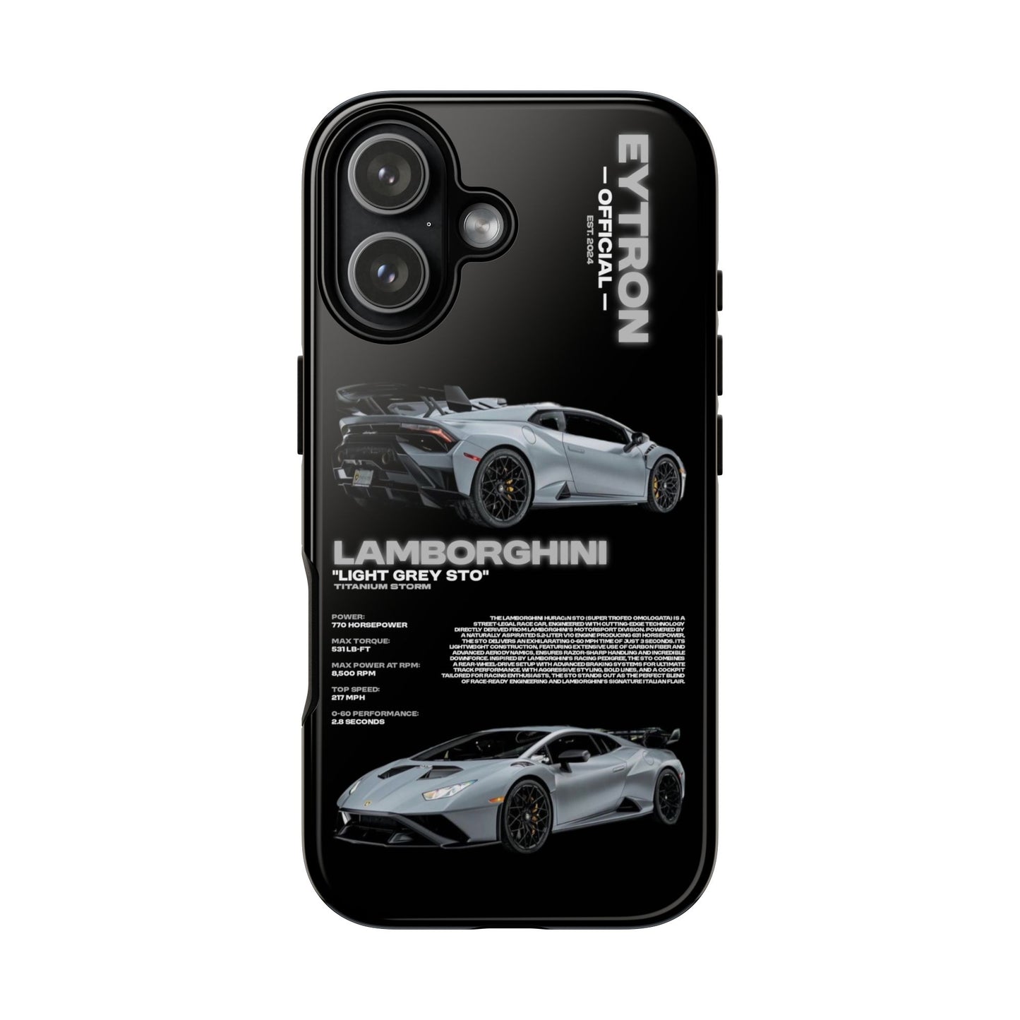 "Titanium Storm" Sturdy Case