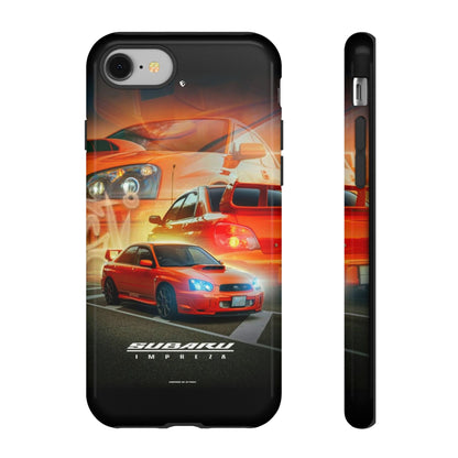 "Orange Impreza" JDM Case
