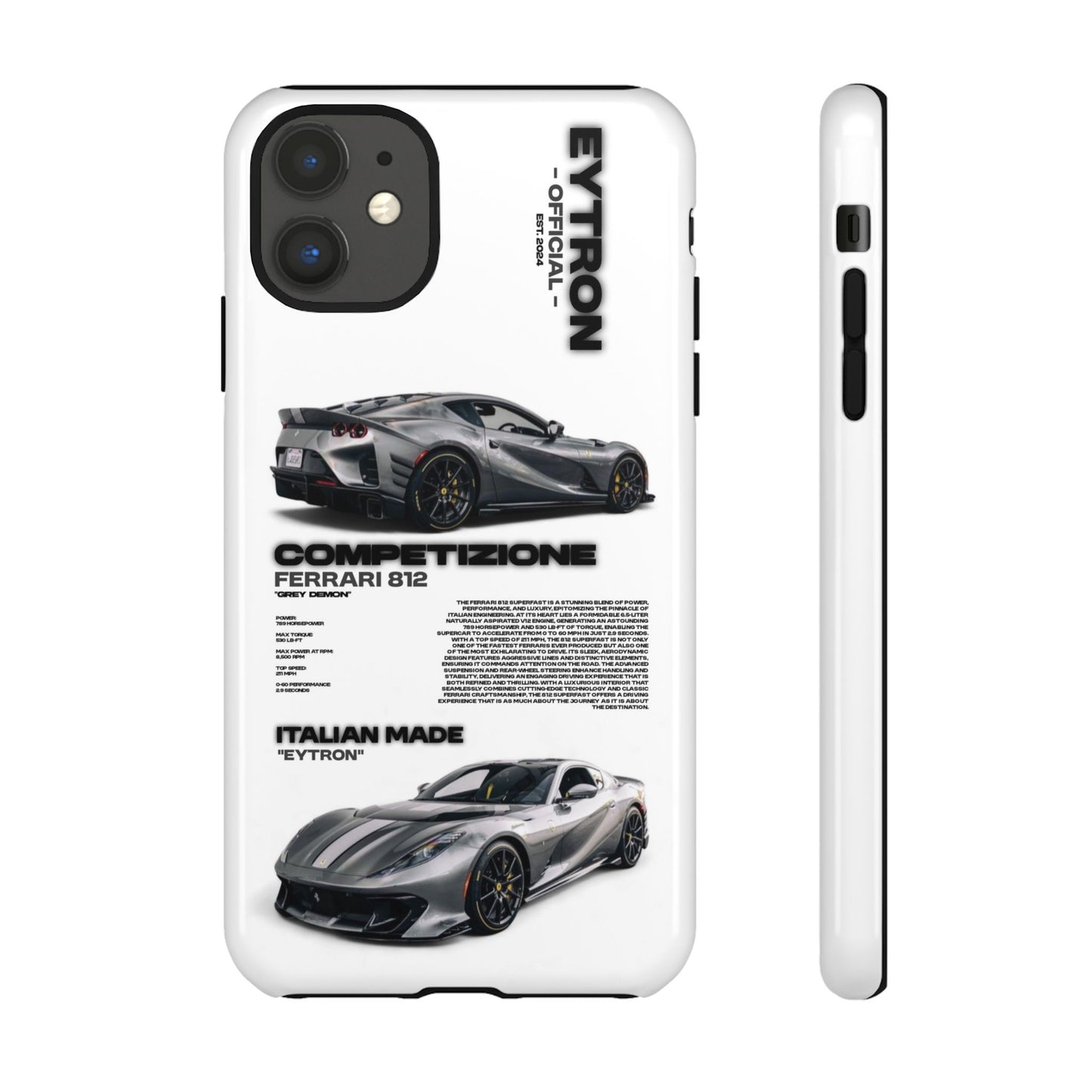 "Grey Demon" Sturdy Case
