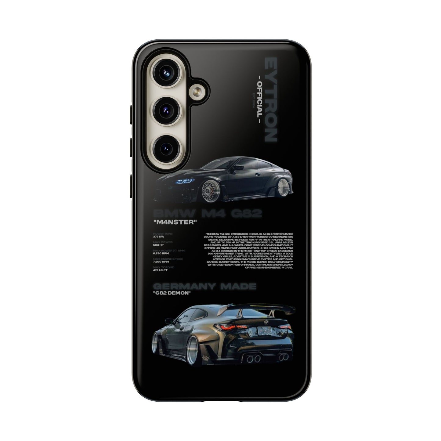 "M4nster" Sturdy Case
