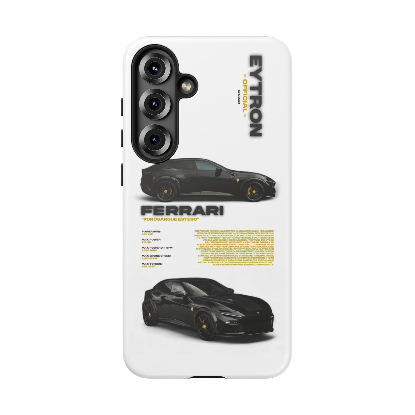 "Purosangue Esteso" Sturdy Case