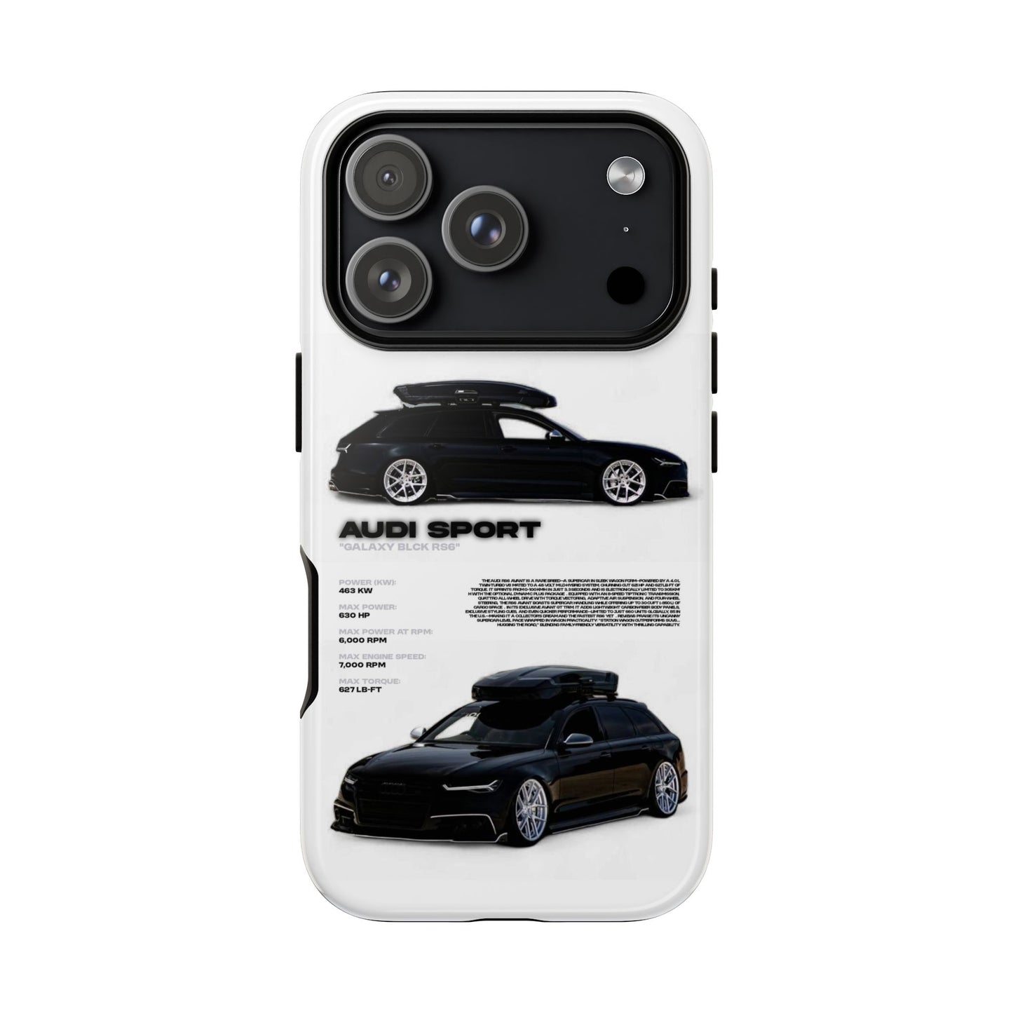 "Galaxy BLCK RS6" Sturdy Case
