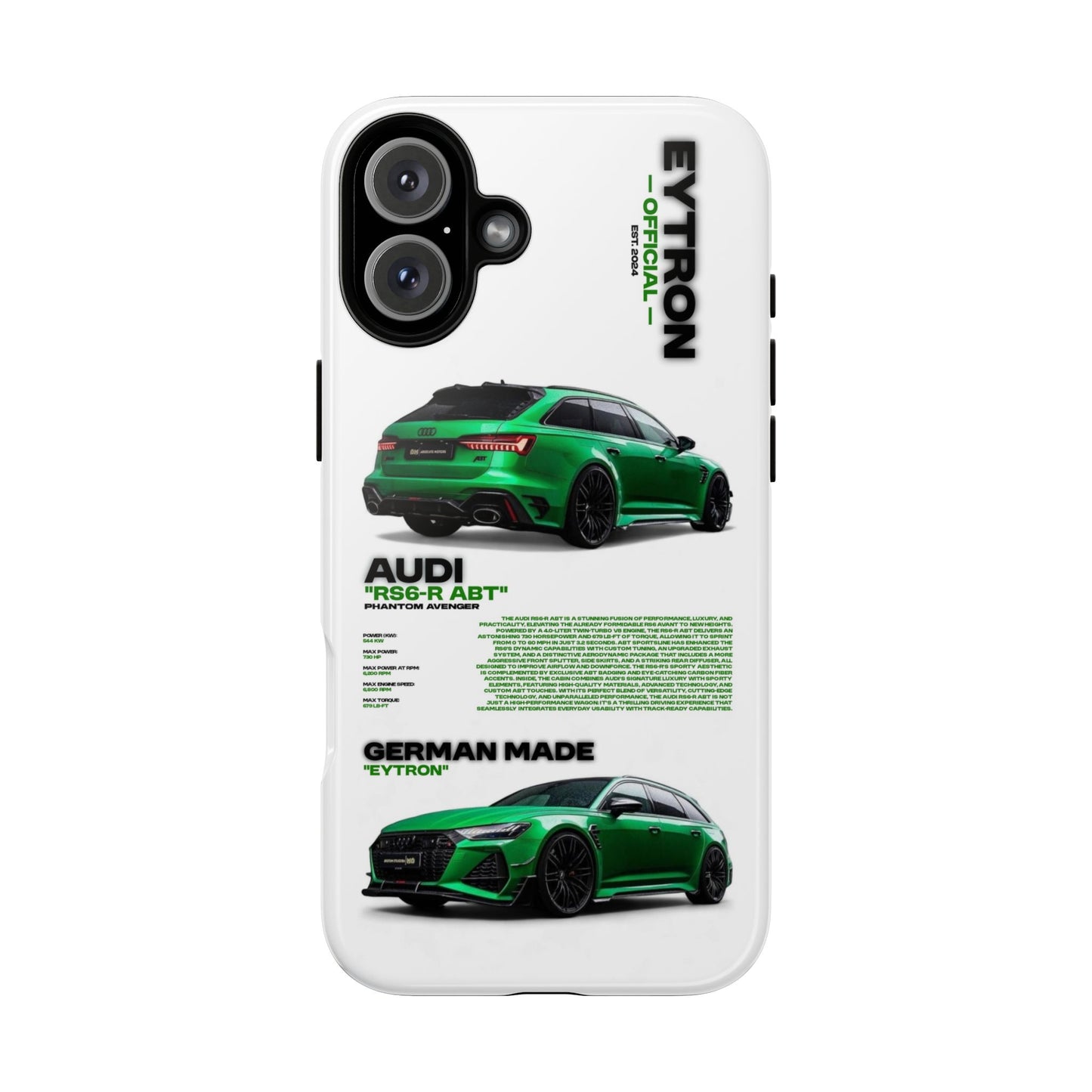 "Phantom Avenger" Sturdy Case