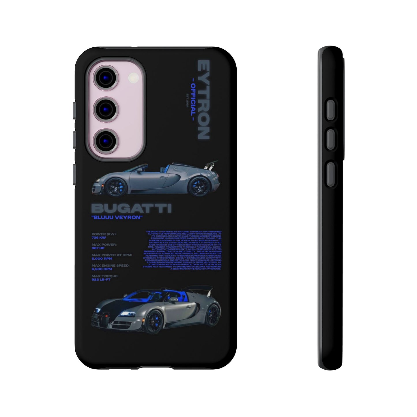 "Bluuu Veyron" Sturdy Case