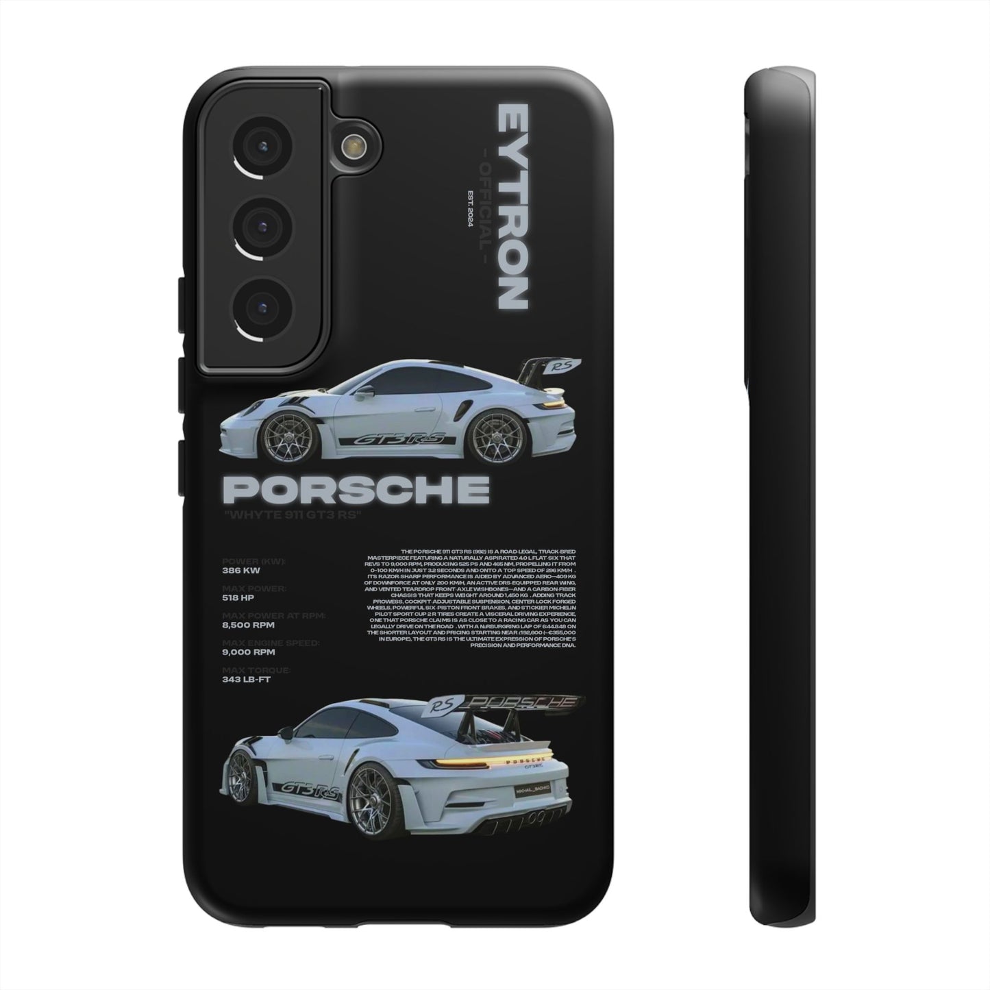 "Whyte 911 GT3 RS" Sturdy Case