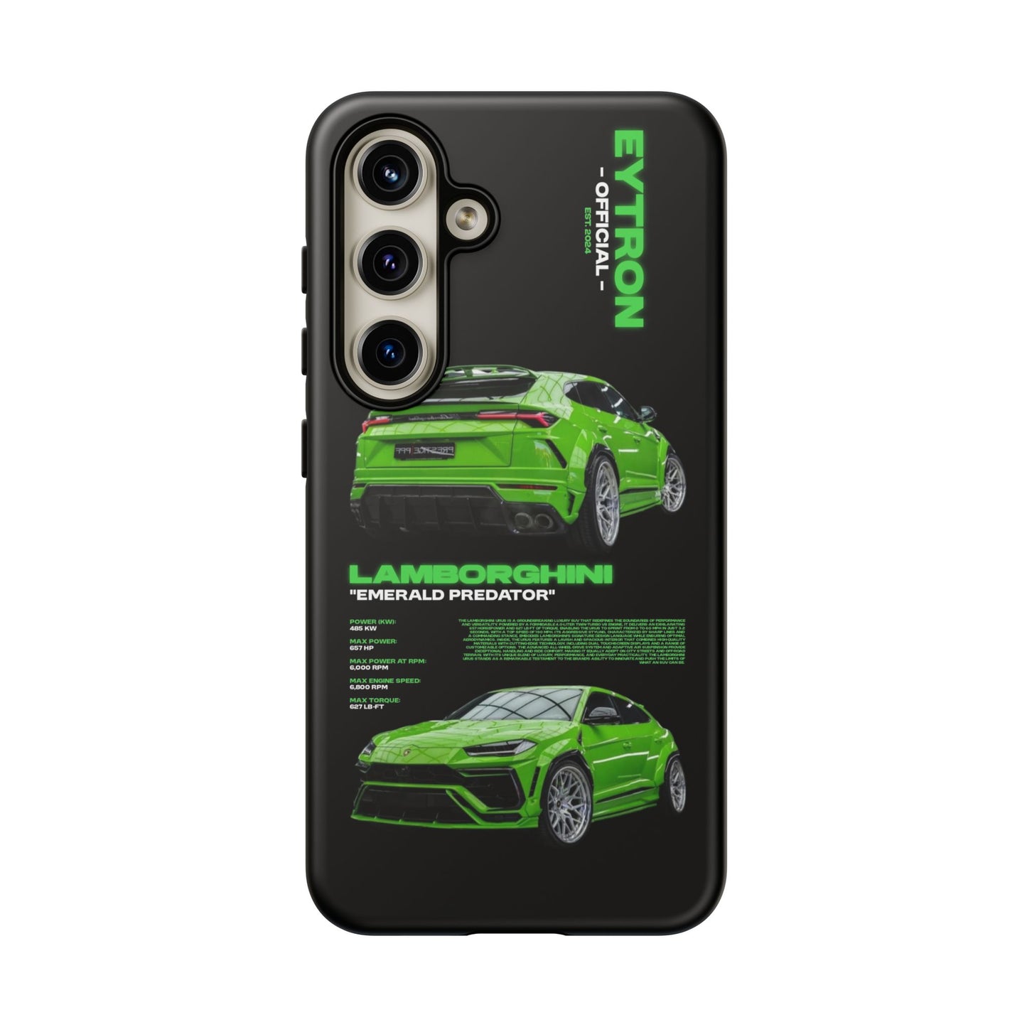 "Emerald Predator" Sturdy Case