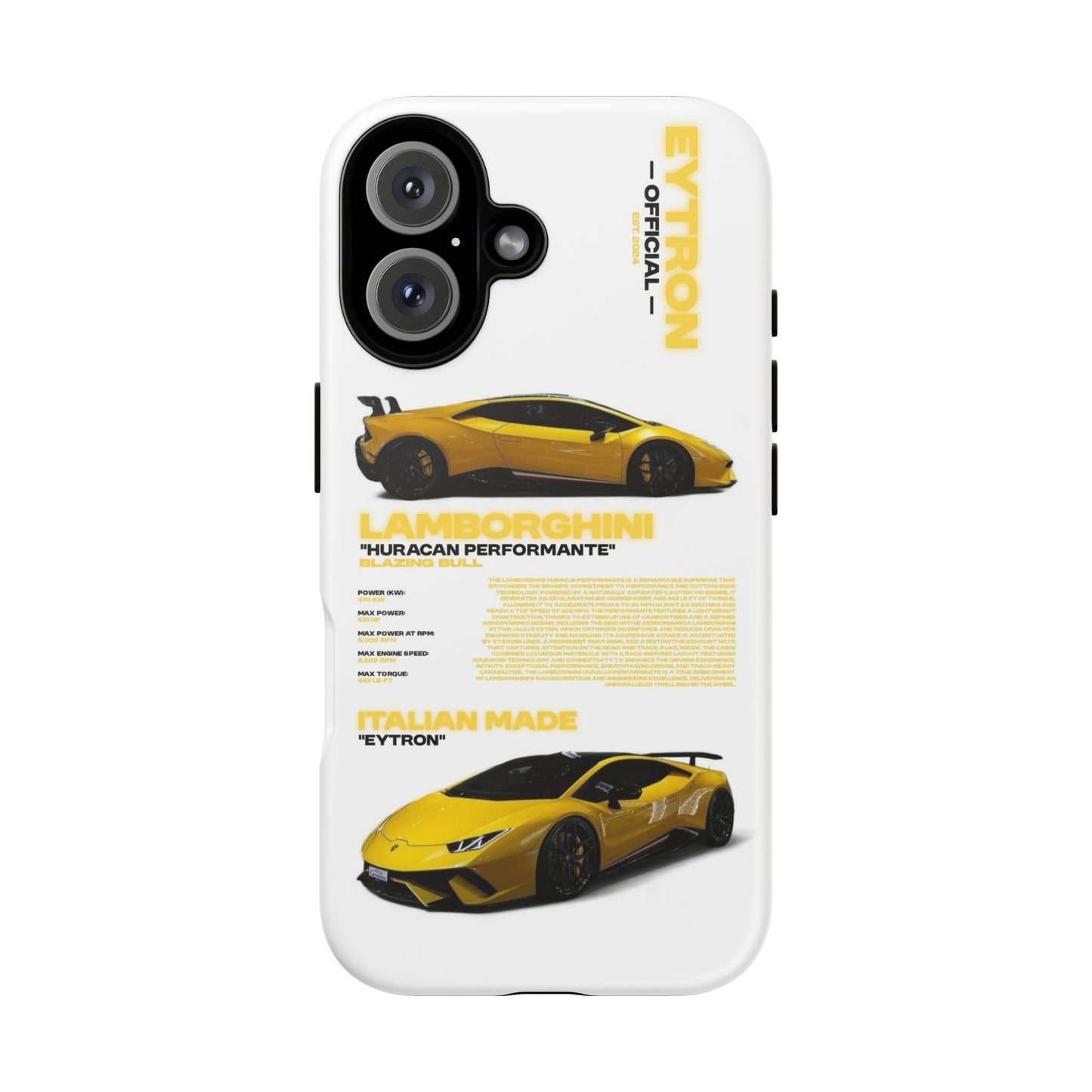 "Blazing Bull" Sturdy Case