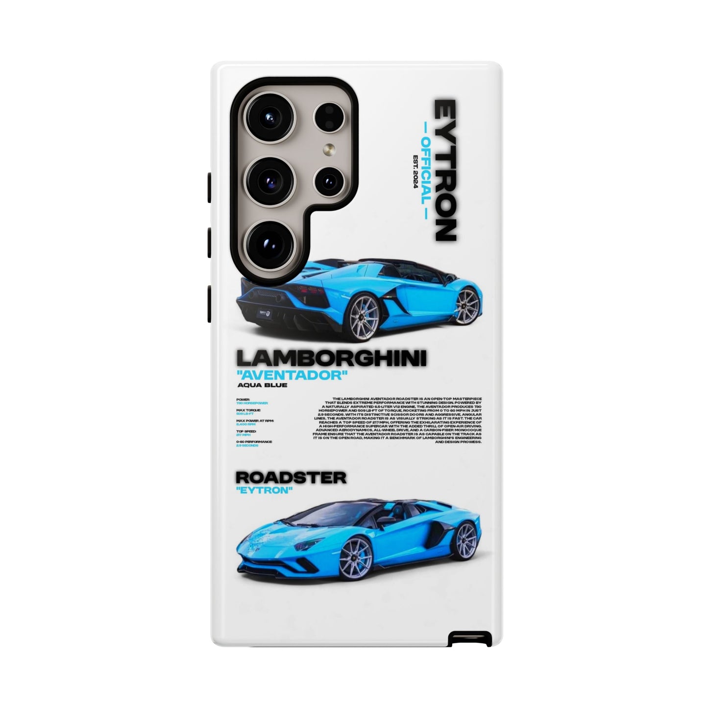 "Aqua Blue" Sturdy Case