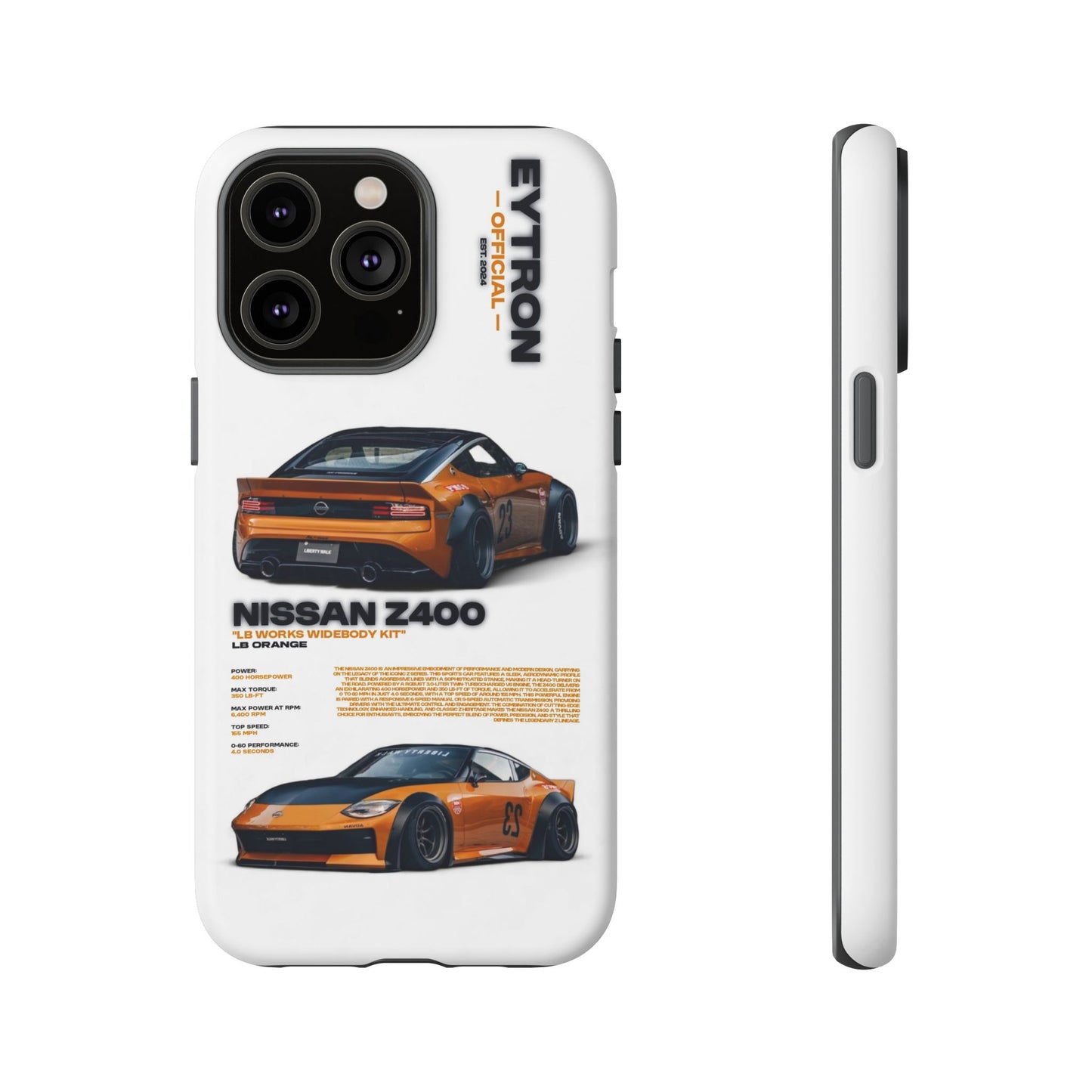 "LB Orange" Sturdy Case