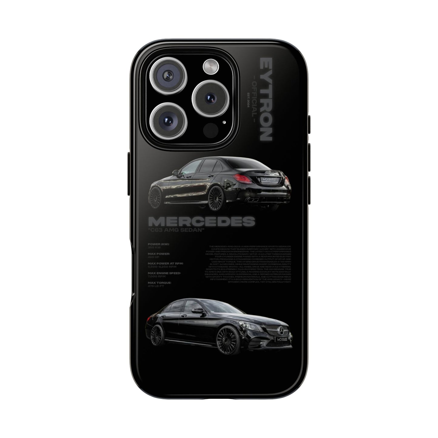 "C63 AMG Sedan" Sturdy Case