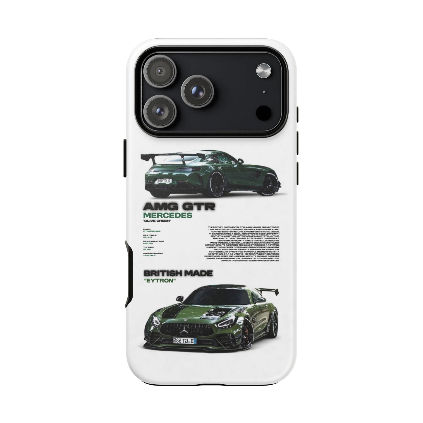 "Olive Green" Sturdy Case