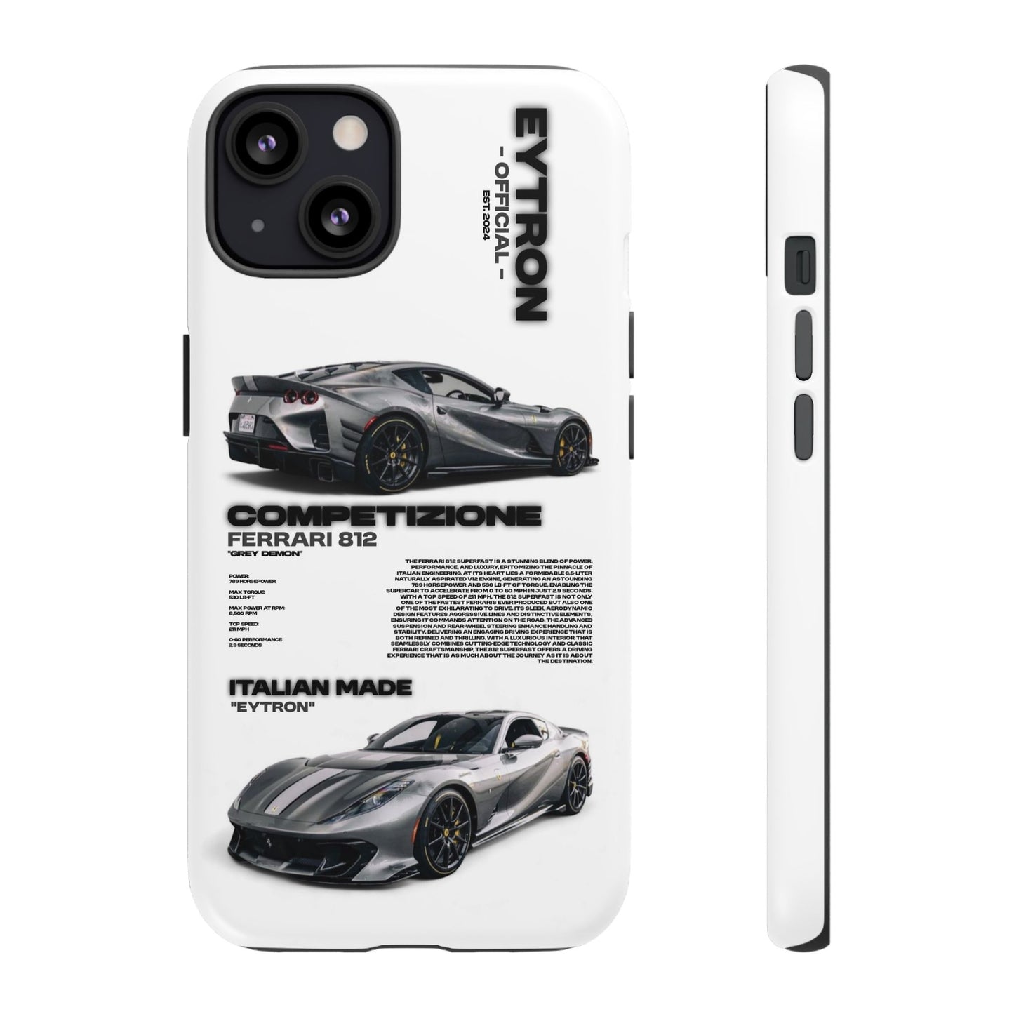 "Grey Demon" Sturdy Case