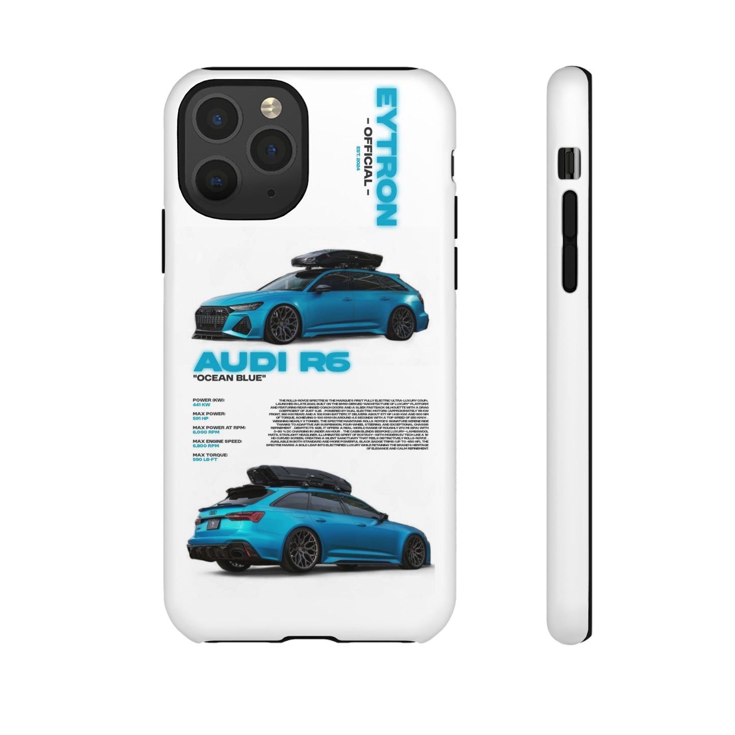 "Ocean Blue R6" Sturdy Case