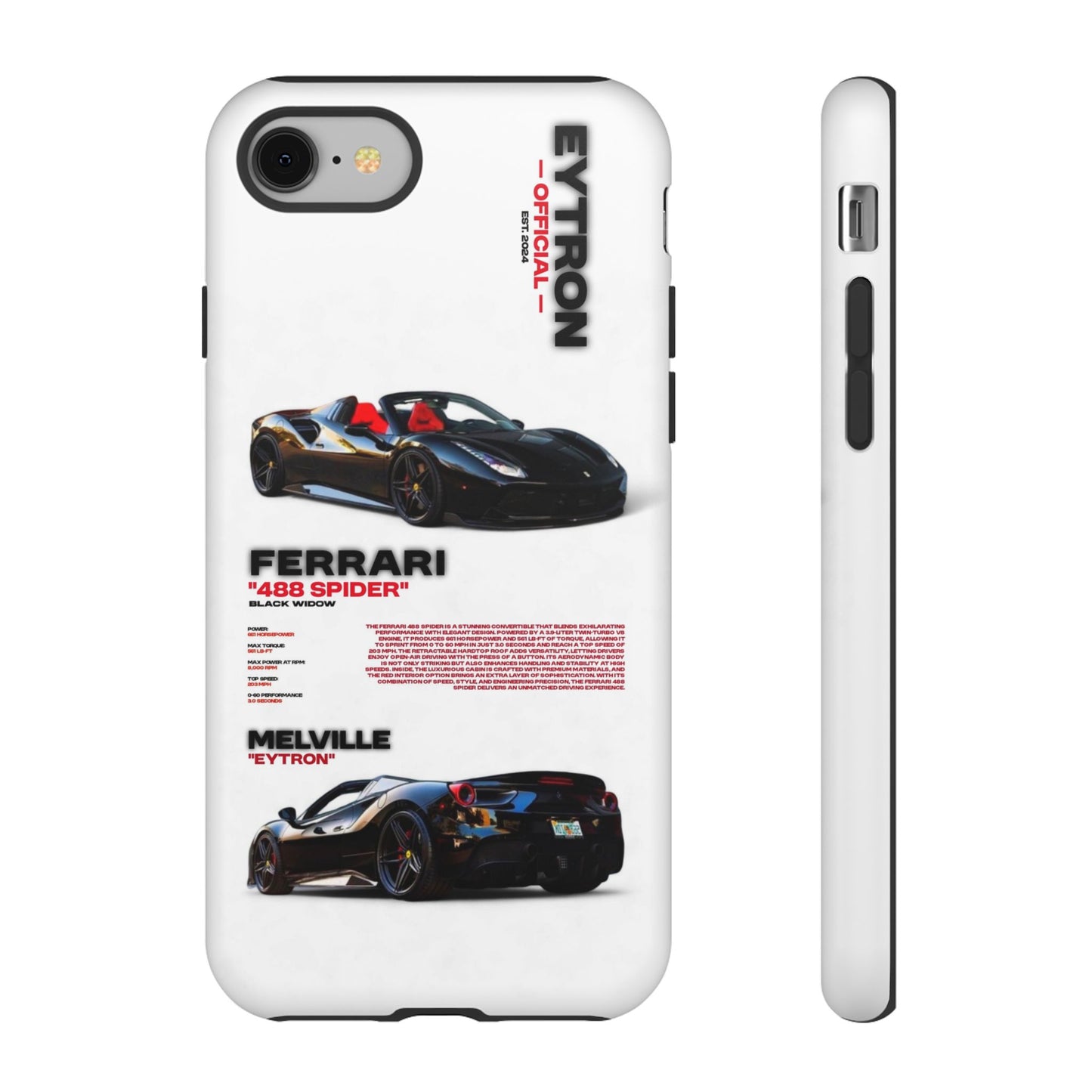 "Black Widow" Sturdy Case