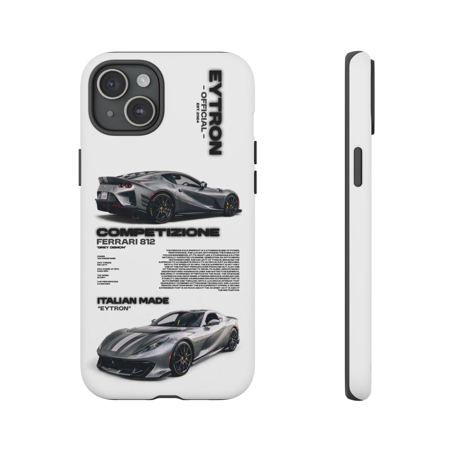 "Grey Demon" Sturdy Case