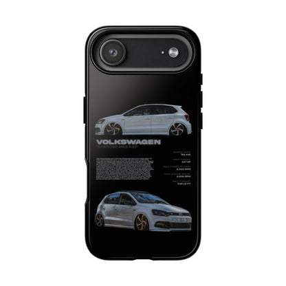 "Stanced MK5 R32" Sturdy Case
