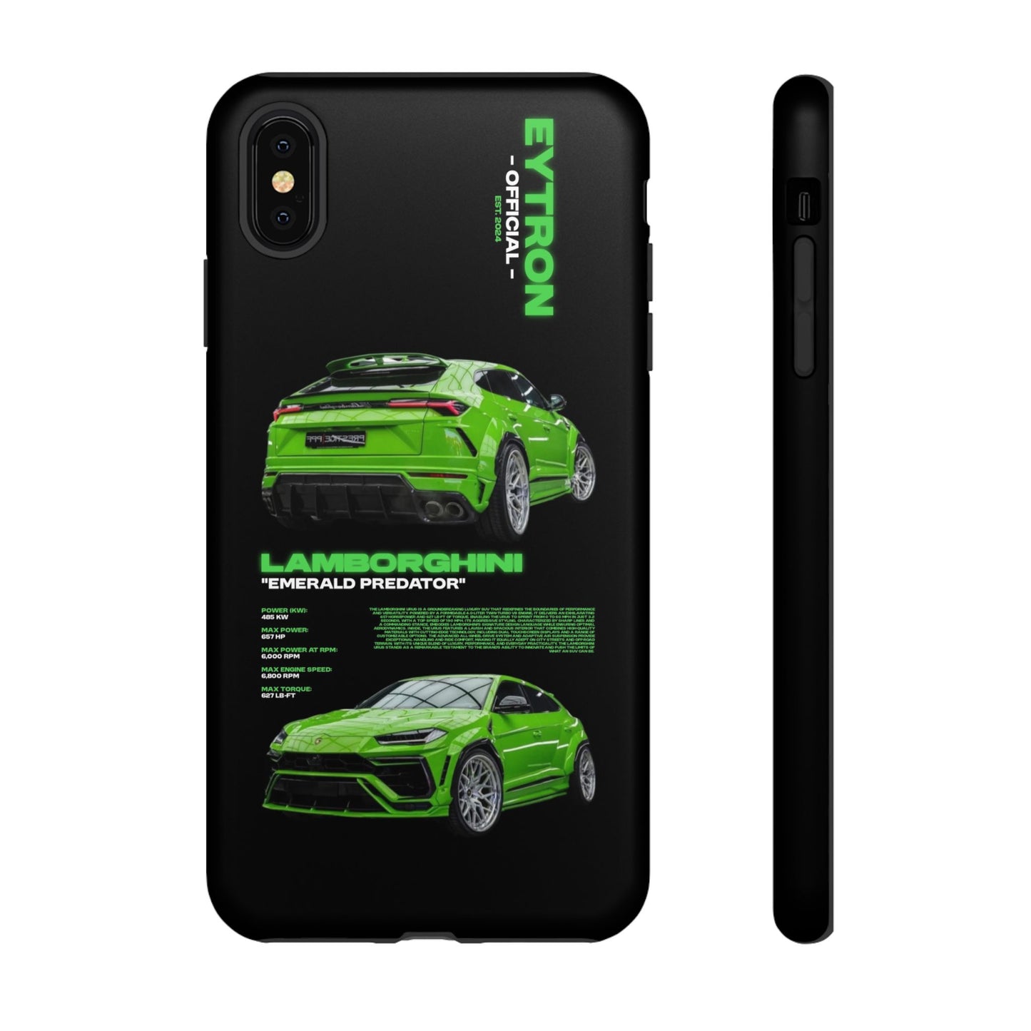 "Emerald Predator" Sturdy Case